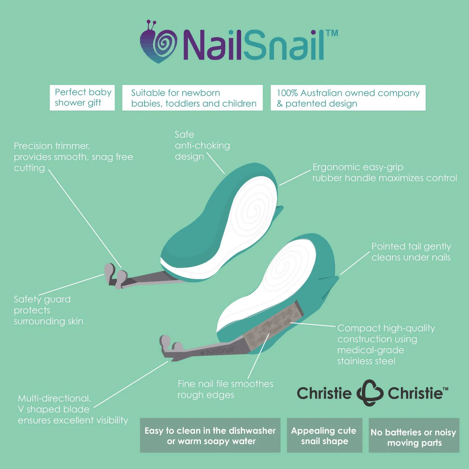 Nail Snail Features