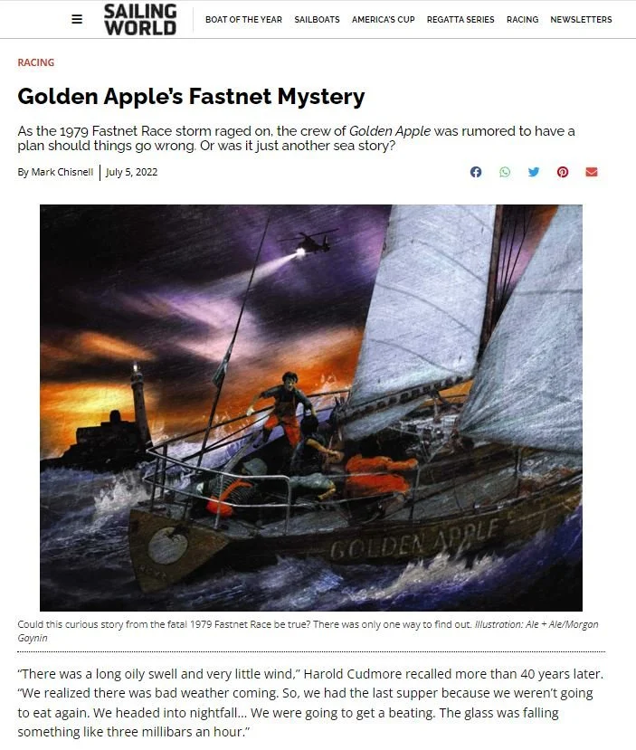 Golden Apple's Fastnet Mystery