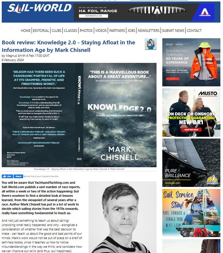  This review appeared on the Sail-World website on 6th February 2024. 