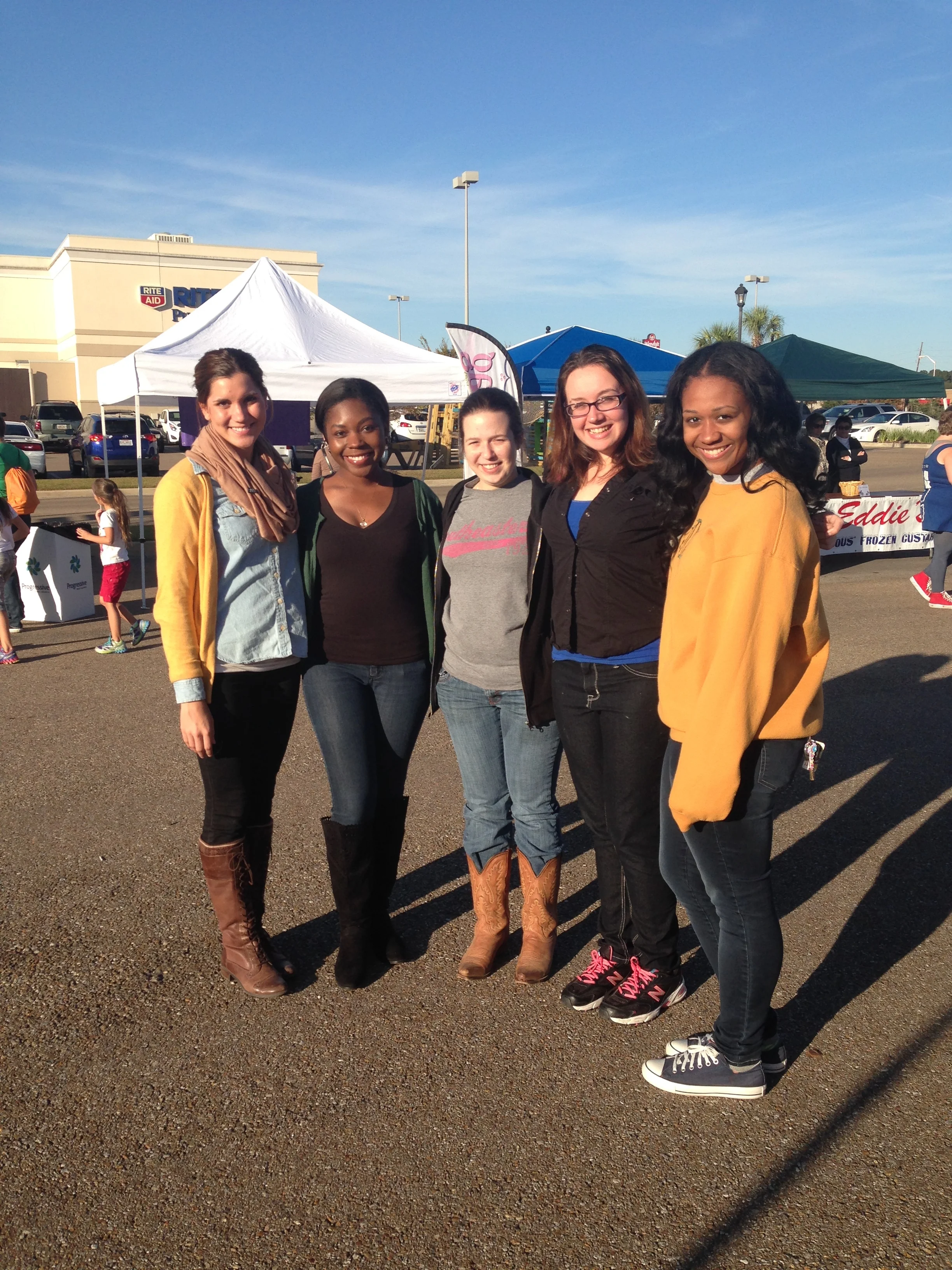  SLU PRSSA volunteers for the Louisiana Children's Discovery Center's 1st annual Chocolate Festival.&nbsp; 