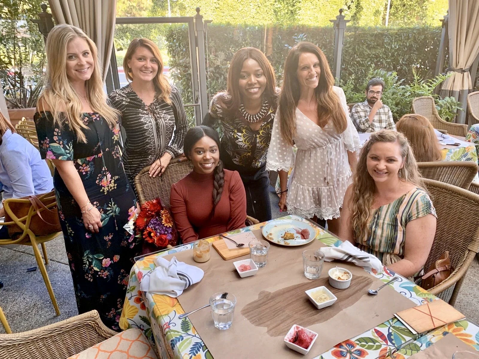  The ladies surrounded me with love during my Birthday Lunch at CUCINA Enoteca.  