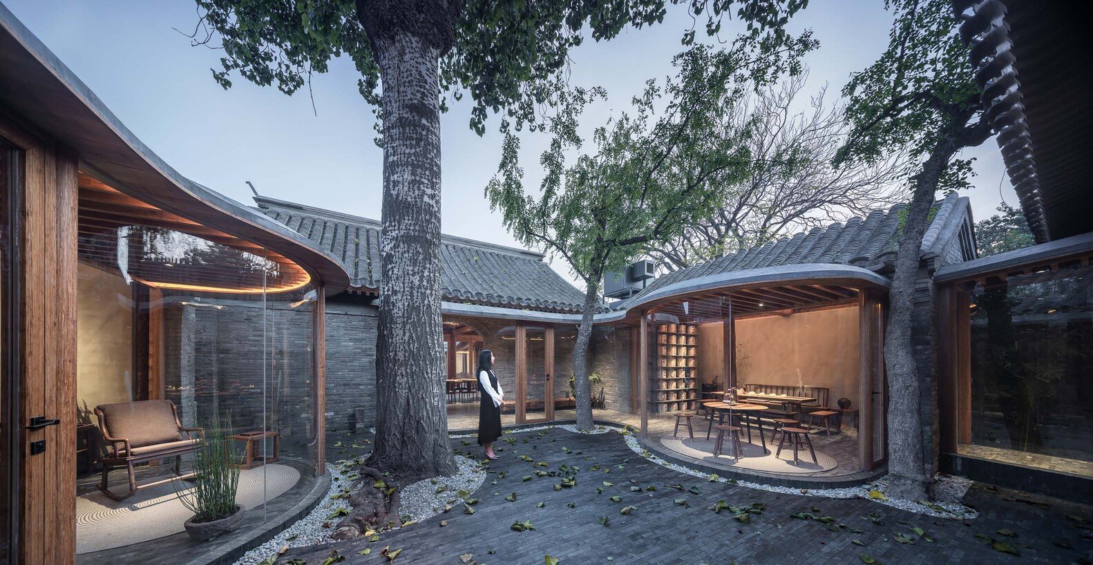 PD ARCHITECTURAL INSPIRATION SET 009 - Qishe Courtyard by ARCHSTUDIO
