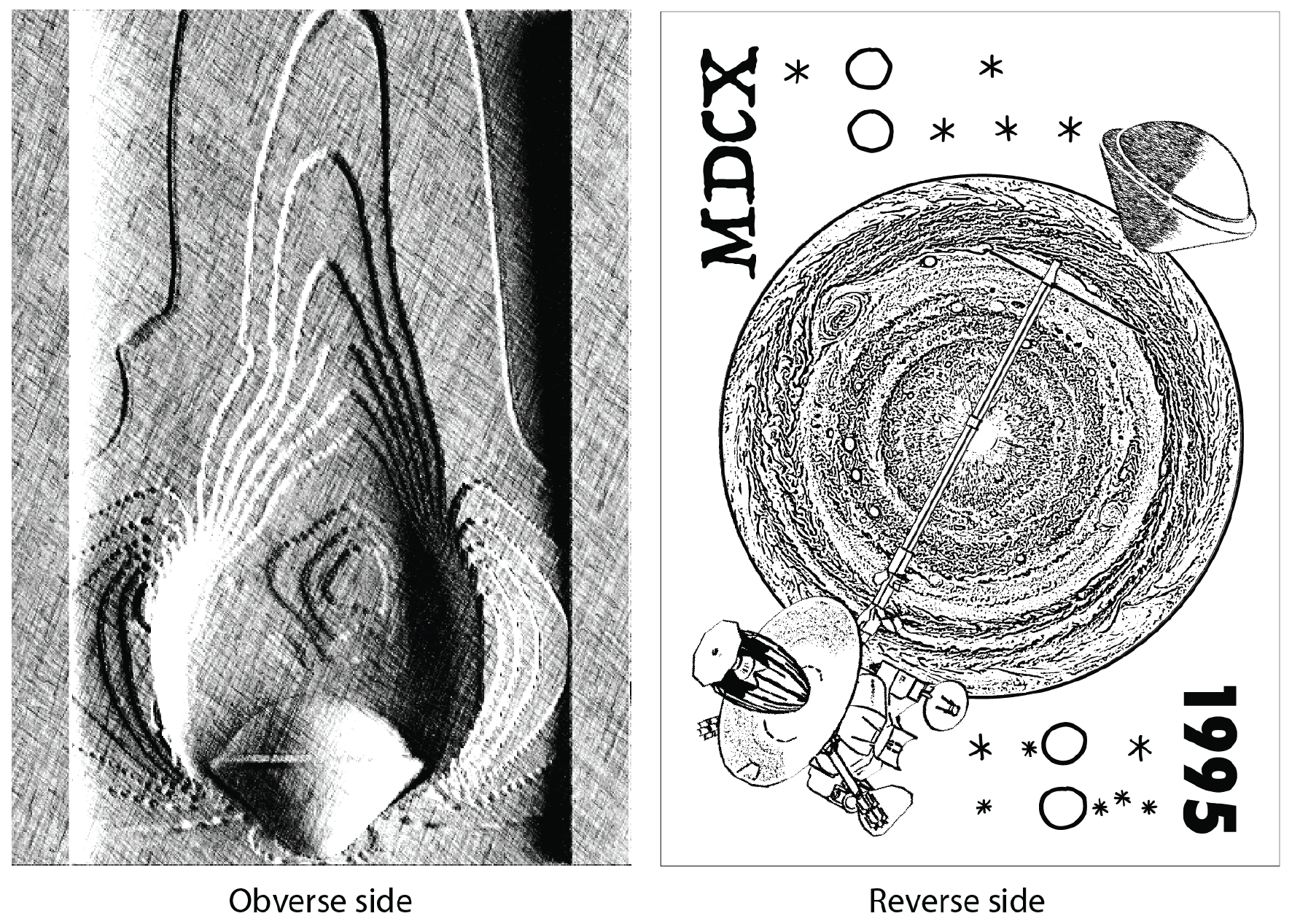 initial designs / obverse & reverse