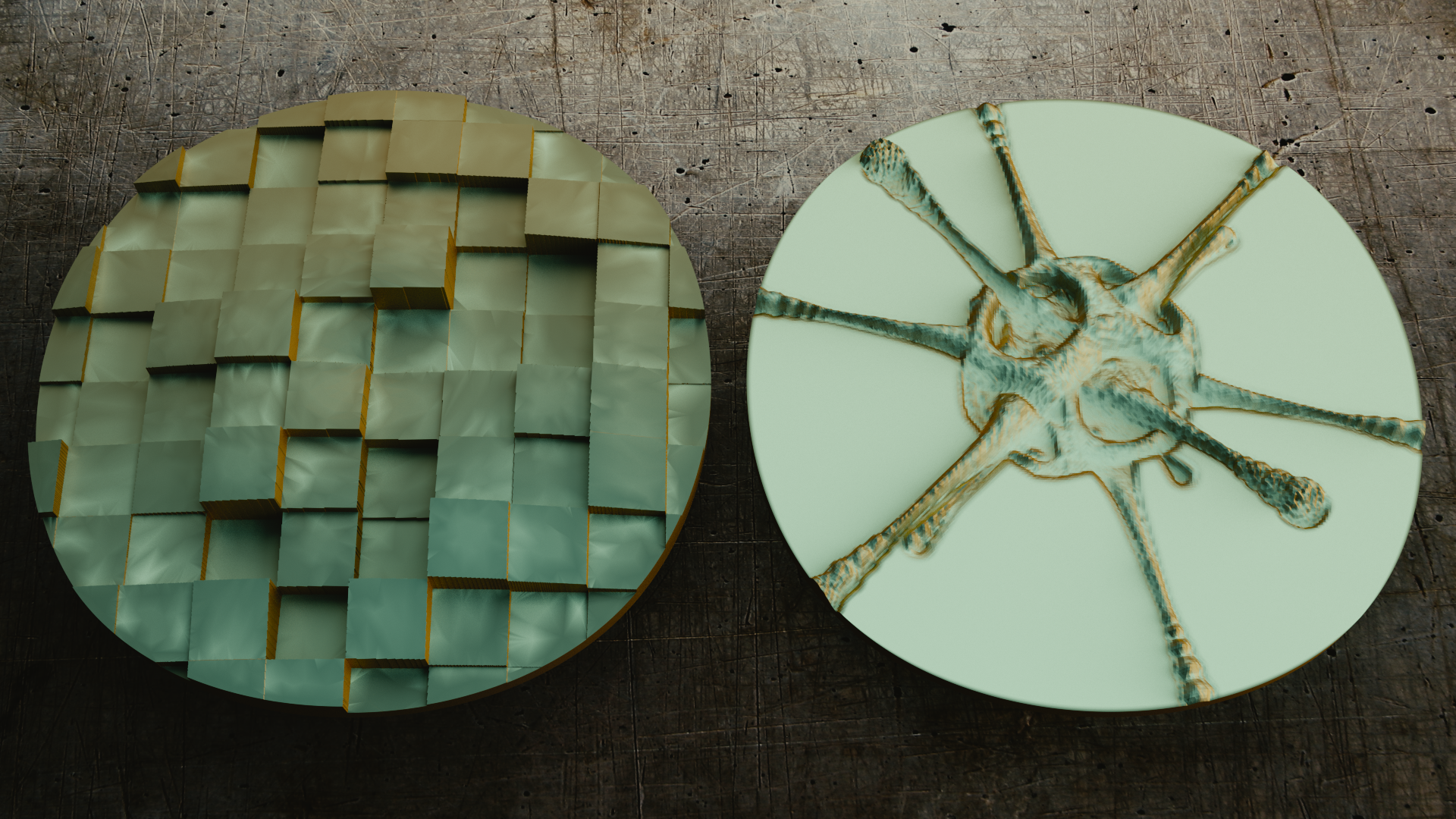 rendered Blender3d model