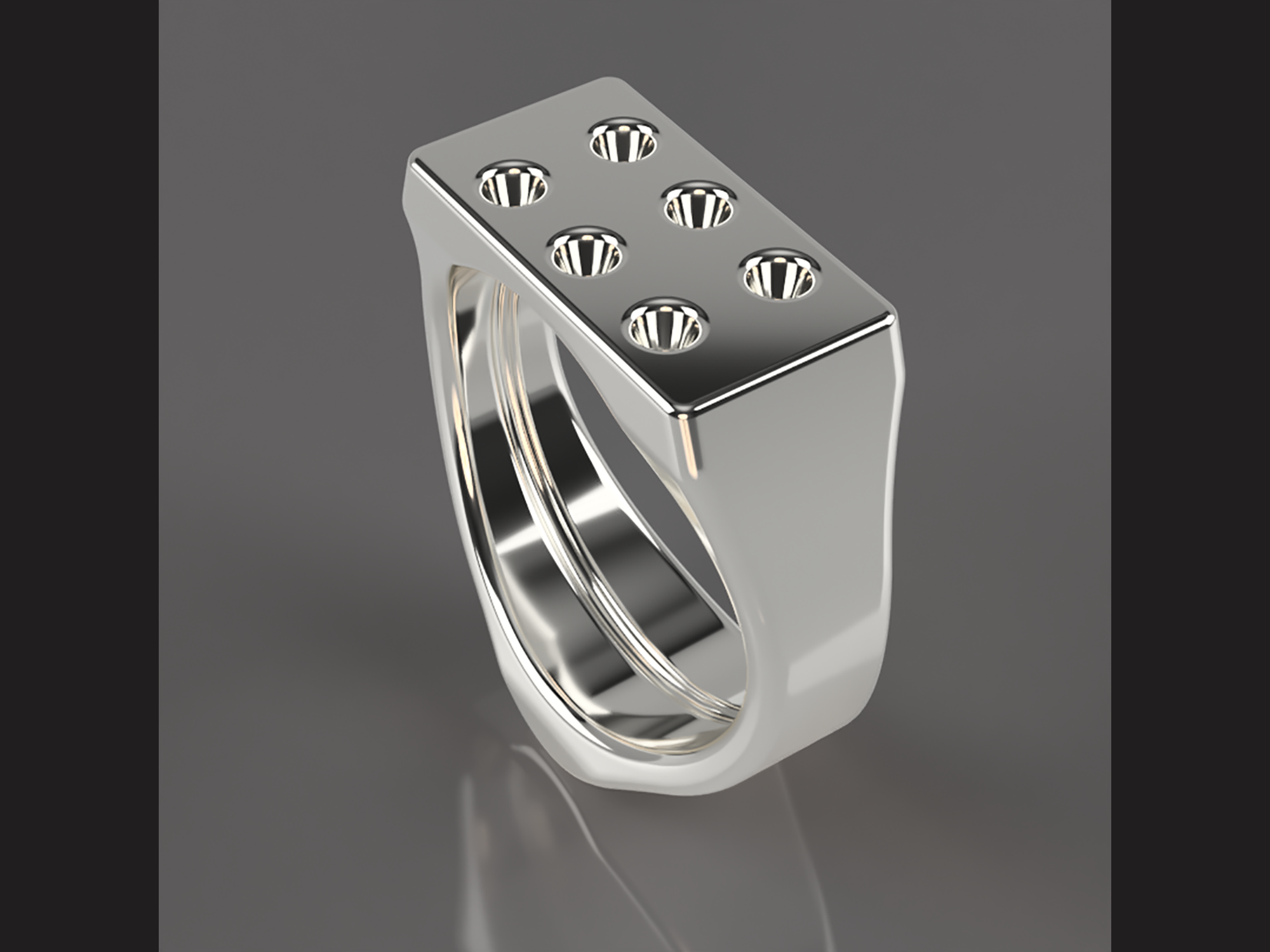 rendered Fusion 360 model