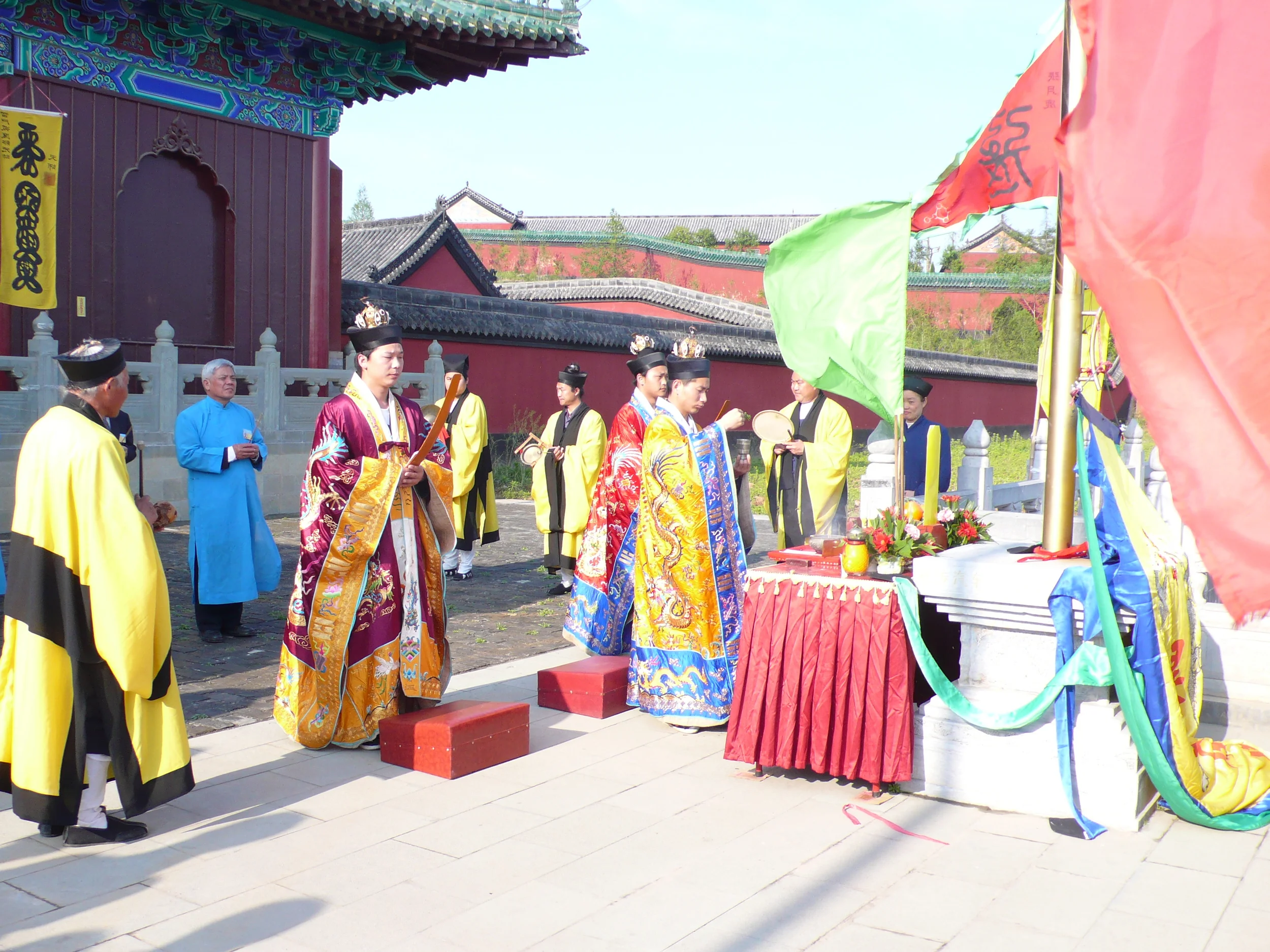 Daoist ritual, Danjiangkou, 2007