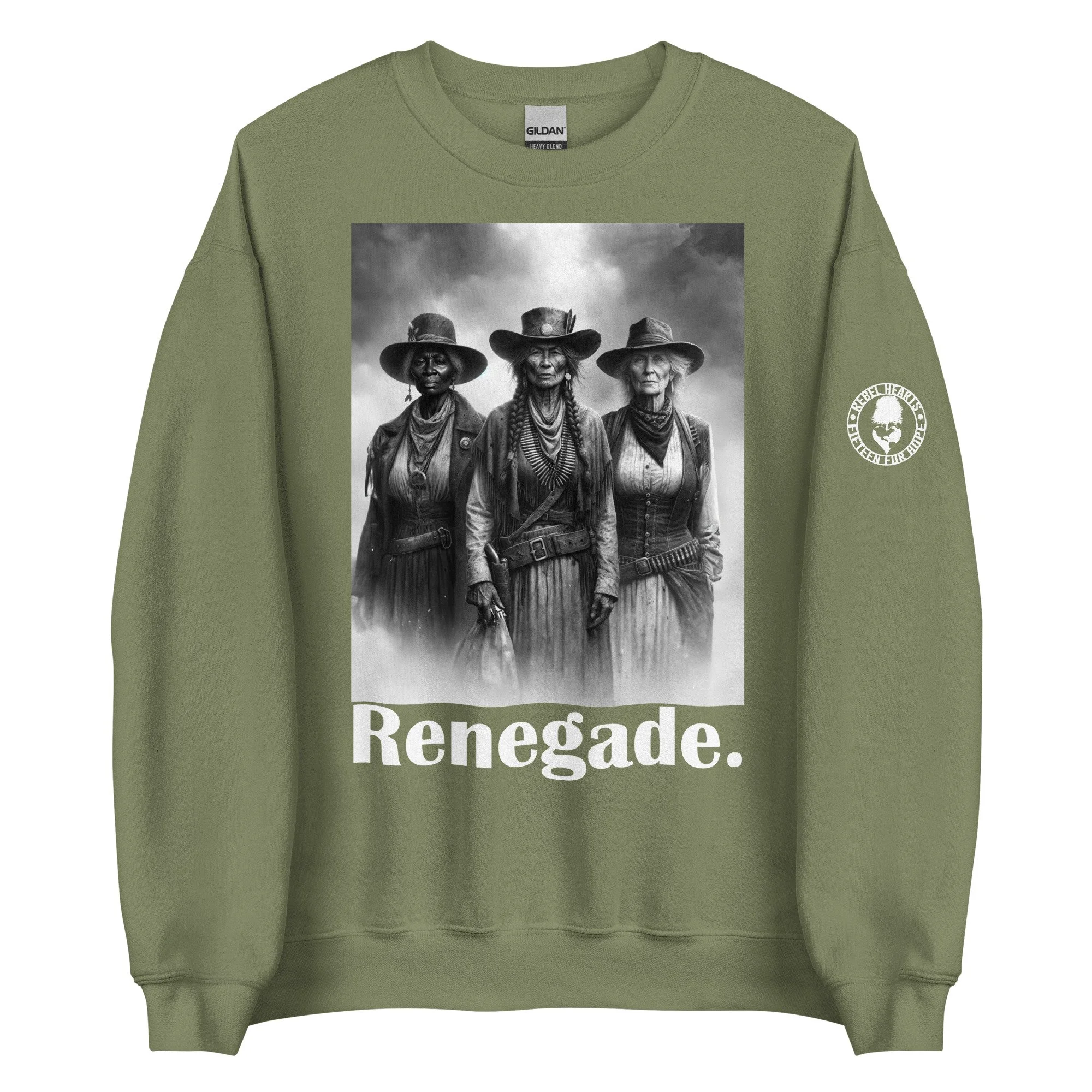 unisex-crew-neck-sweatshirt-military-green-front-68f55c609ec3a.jpg