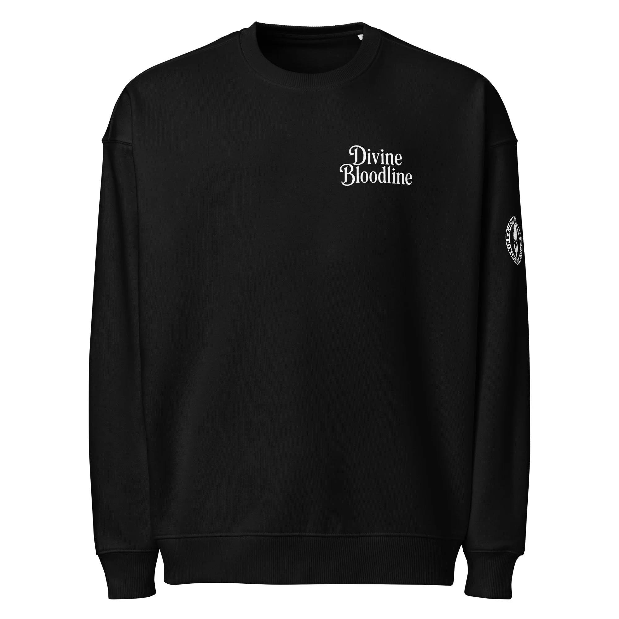 Divine Bloodline — Oversized Organic Sweatshirt