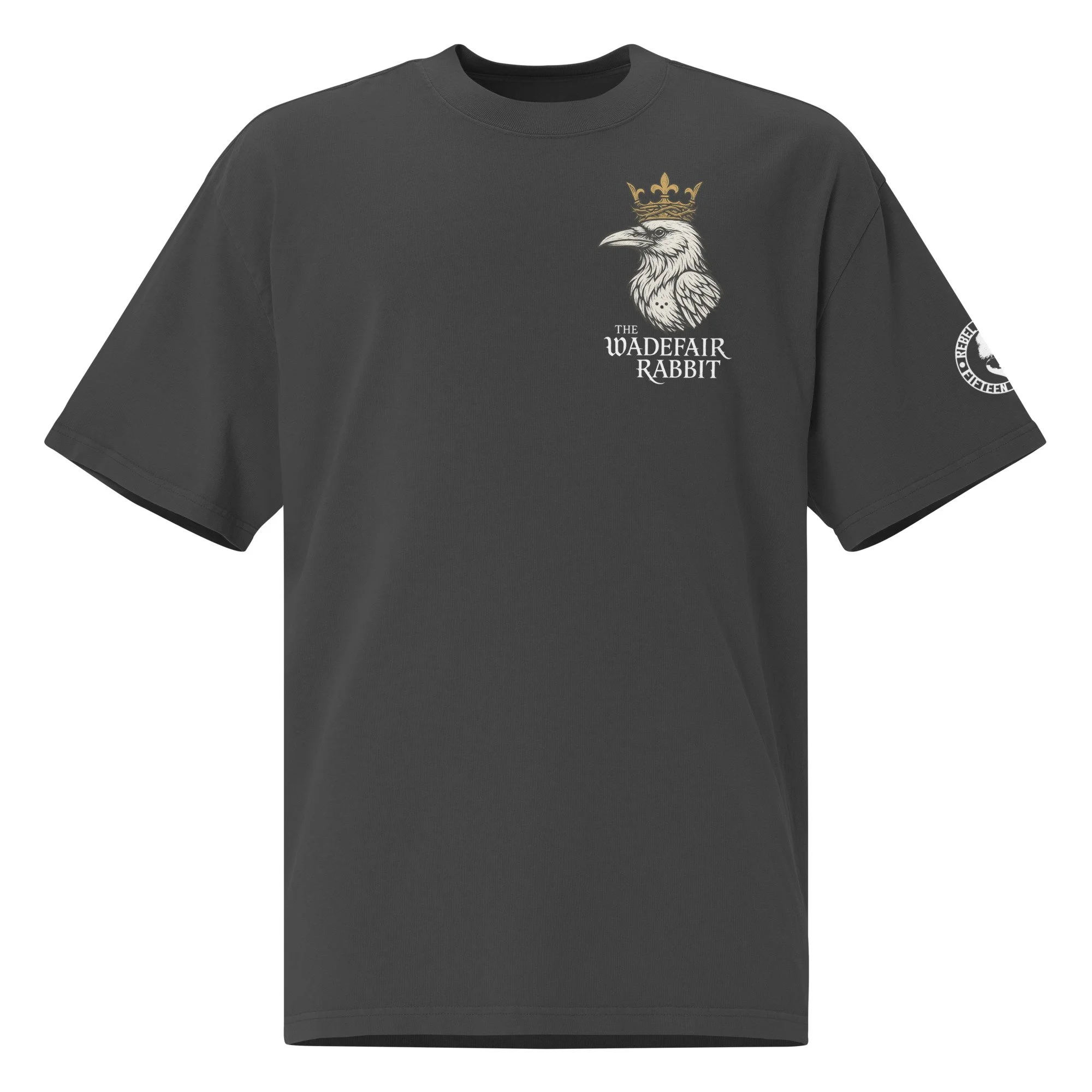 The Wadefair Rabbit - I Am The One - Oversized Faded Tee