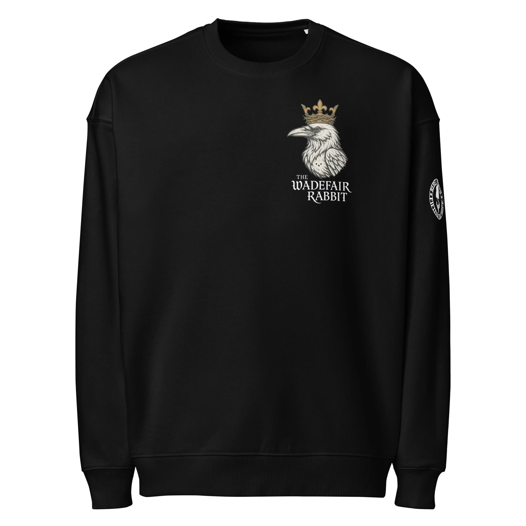 The Wadefair Rabbit — I AM THE ONE — Oversized Organic Sweatshirt