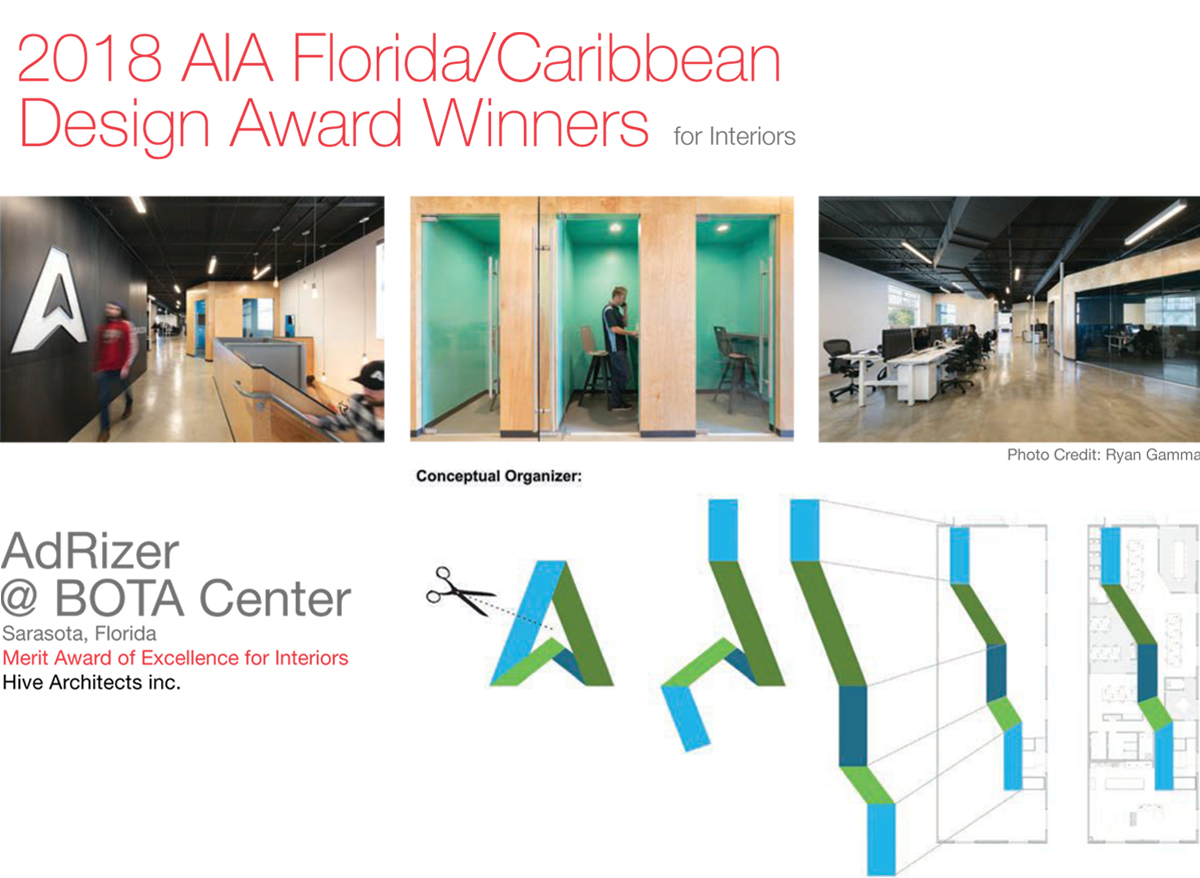 "2018 AIA FLORIDA/CARIBBEAN DESIGN AWARD WINNERS for Interiors"