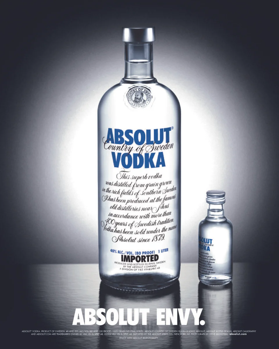 Absolut Envy.