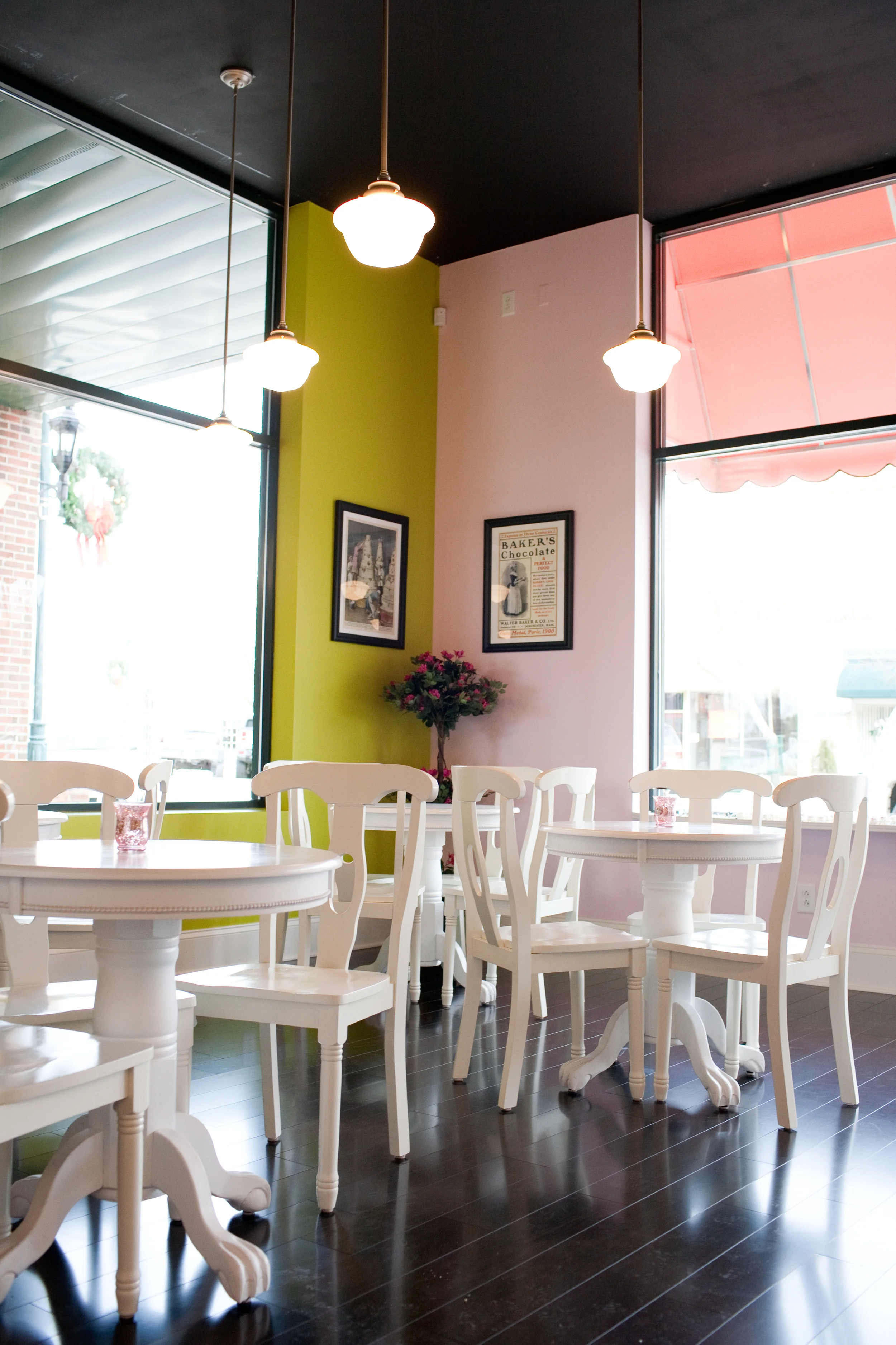 Interior dining area