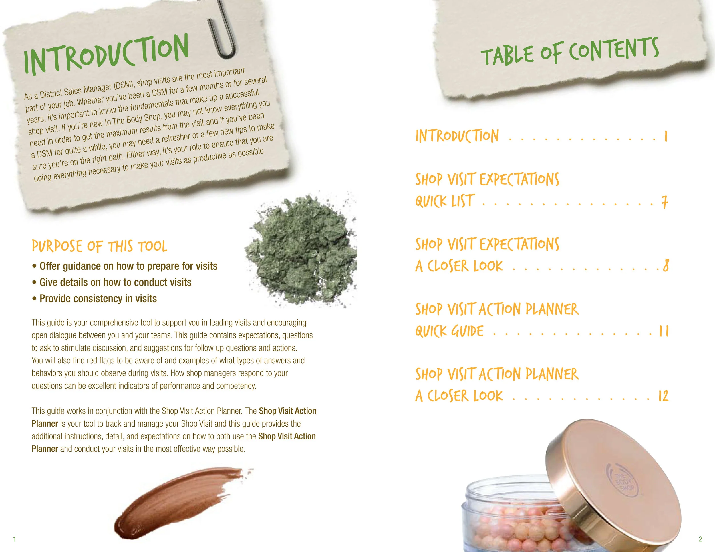 DSM Store Guide - sample page