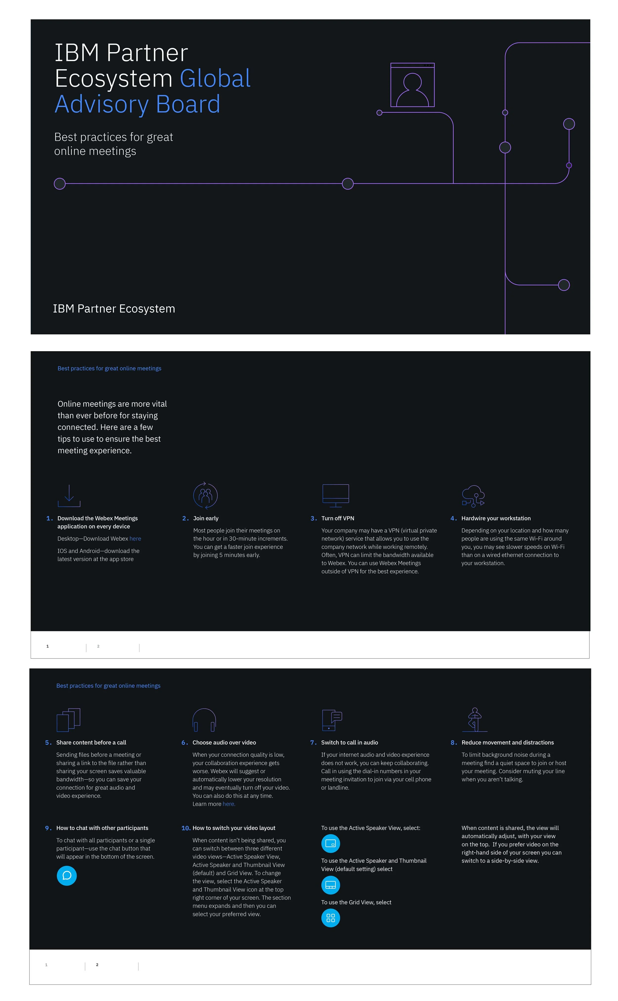 IBM Executive Webex eBook