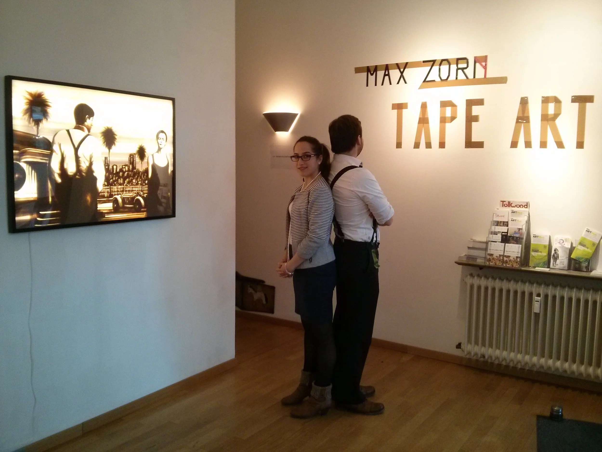 Tales of another time - Tape Art by Max Zorn