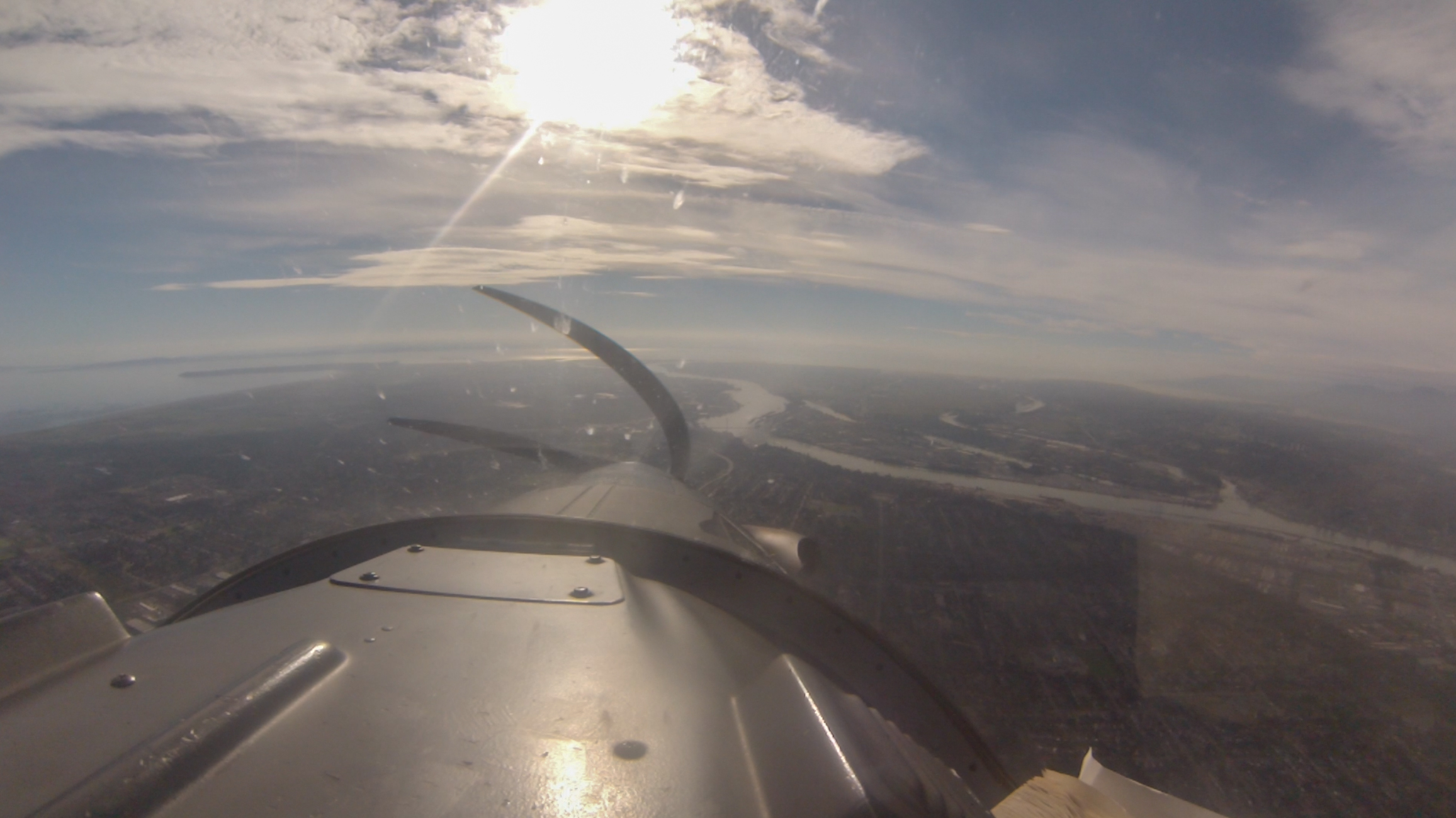  Descending into Vancouver