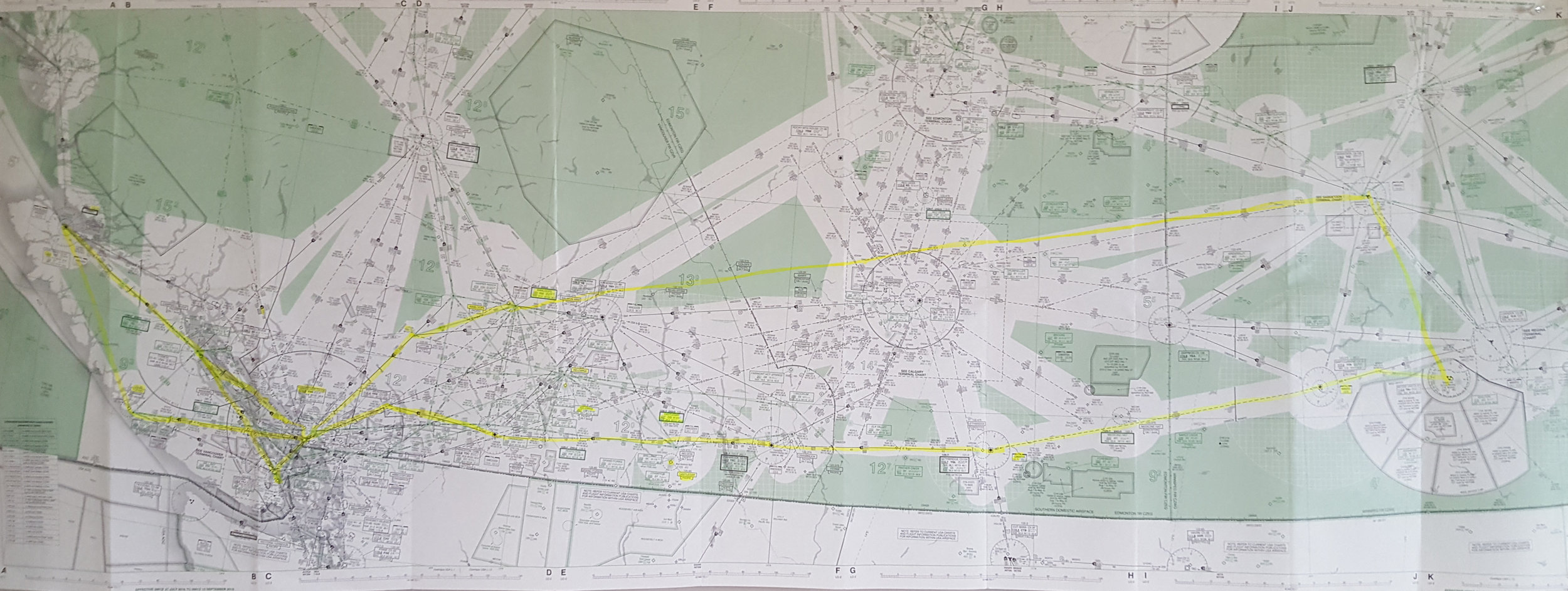  The route