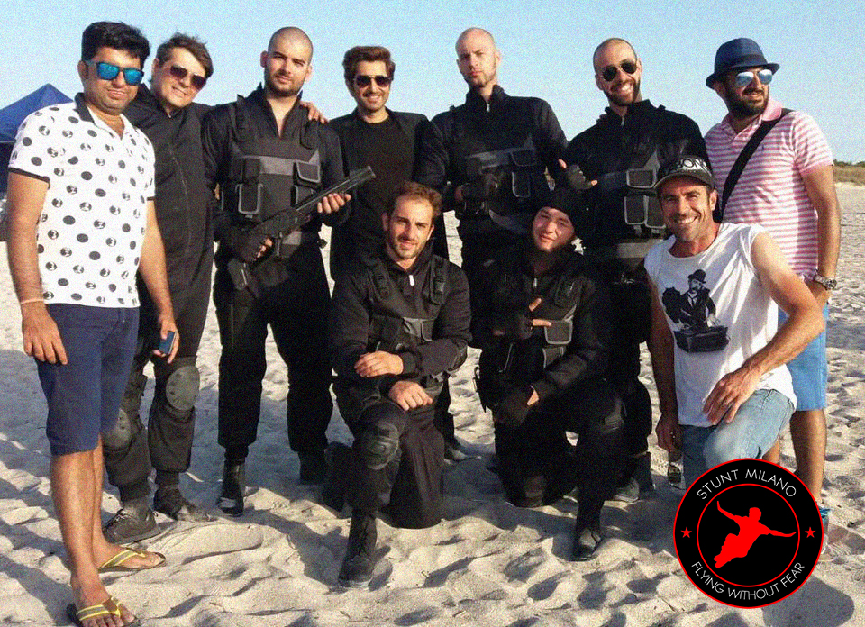Italian Stunt crew for the upcoming Indian Bengali Romantic action drama film directed by Raj Chakraborty and starring Jet, Sayantika Banerjee and Subhasree Ganguly.
