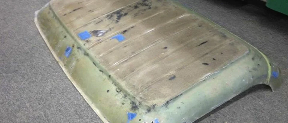 Fiberglass molded headliners