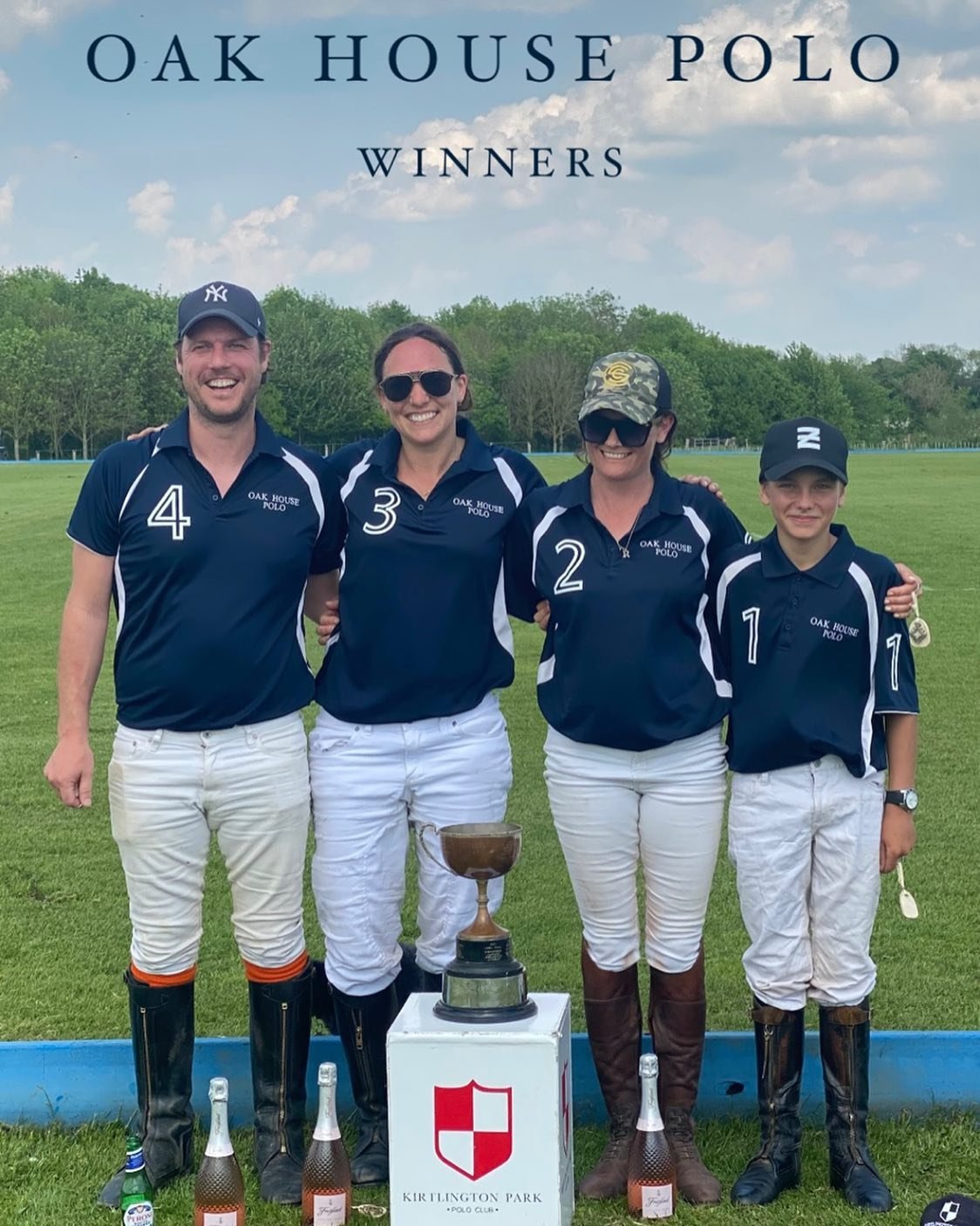 First win on the board for the yard this season. 💪💪💪

Oak House Polo take the 2 goal Ragley Cup with a cracking final against Wildebeest.

Alex Hancock
Sarah Hughes
Ripper Rippon
Lolo Fontanarossa

Ponies very pleased to be out and feeling tip top