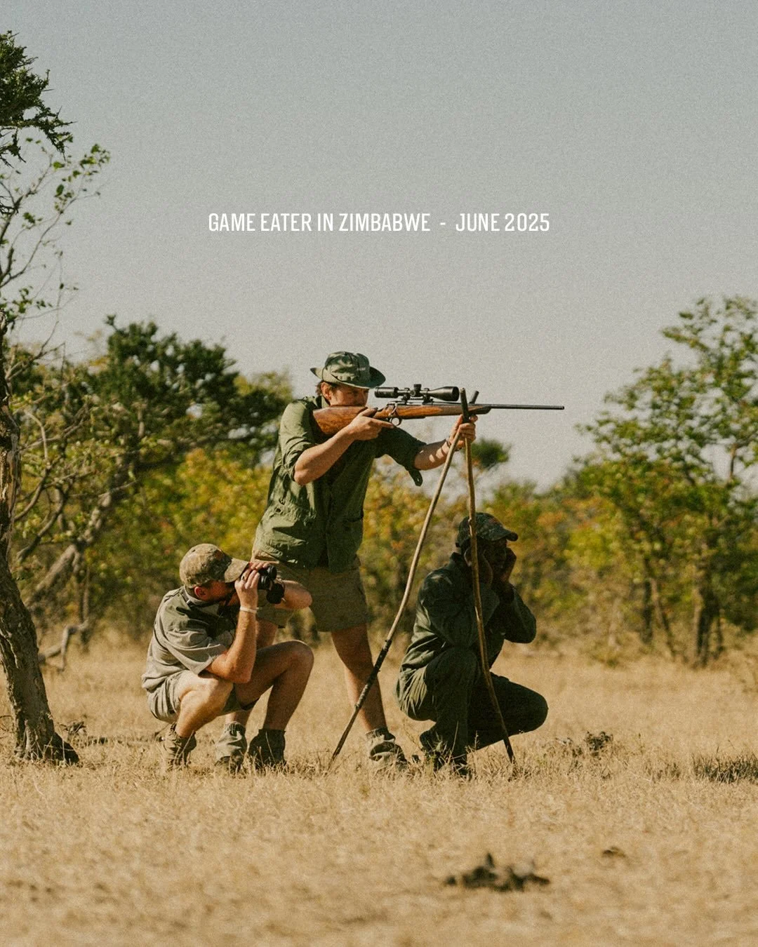 Game Eater in Zimbabwe // for @thomas_straker // ft. Patrick Mavros &amp; Kieran Du Boil // four-part YouTube series out now