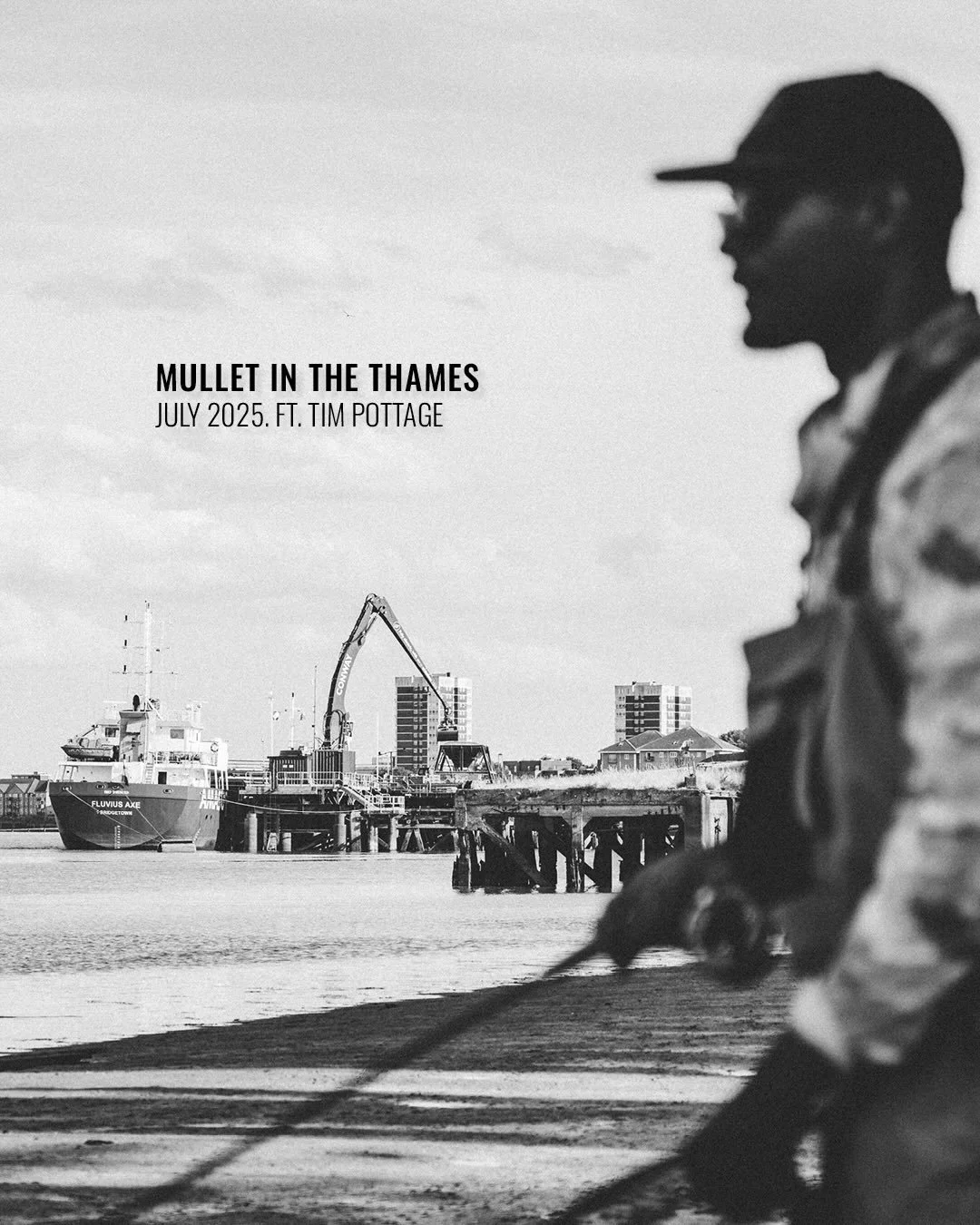 Thames mullet // ft. Tim Pottage (@flyfishing_londoner) // for Fulling Mill
