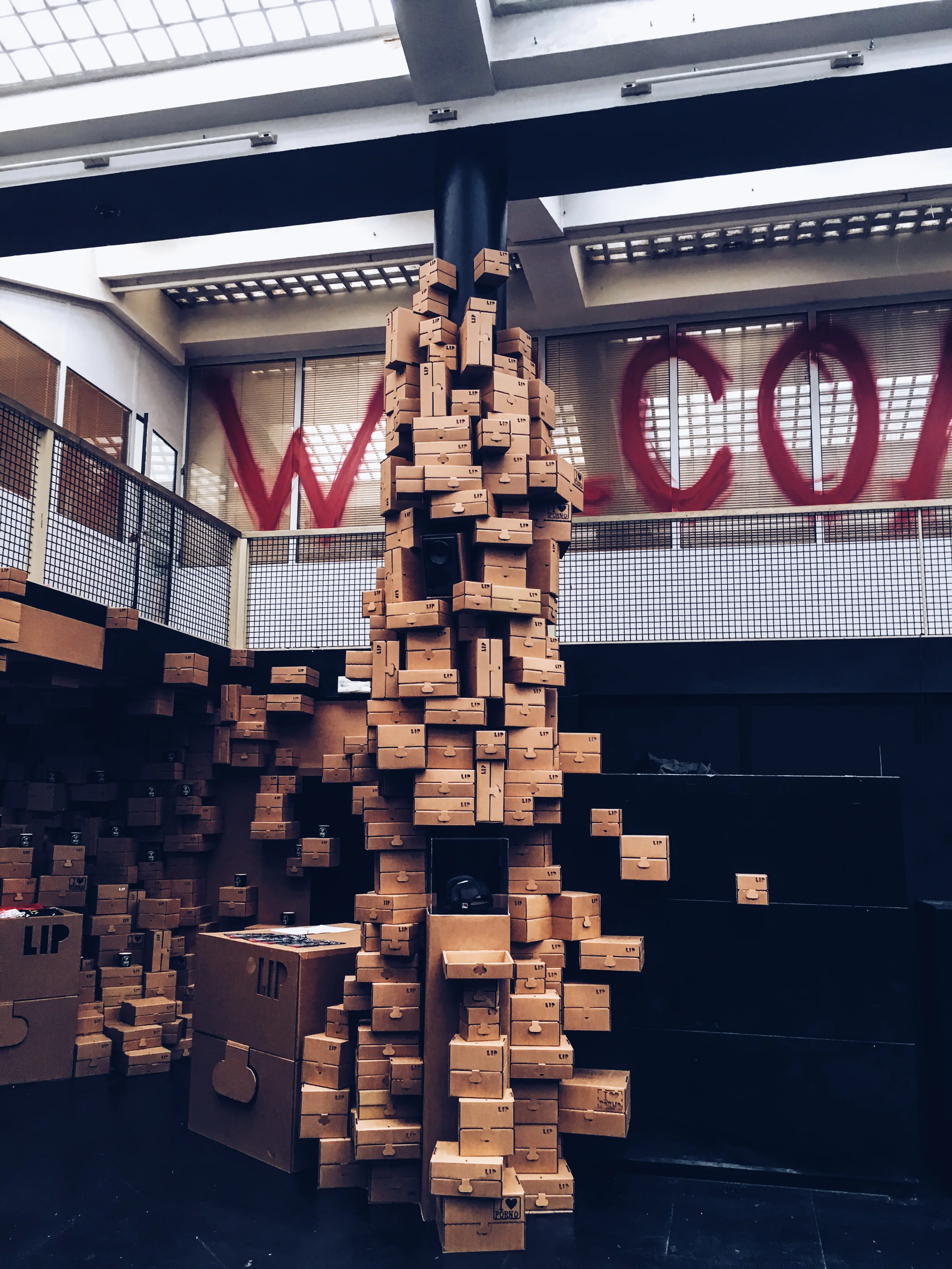 Stacks of Boxes