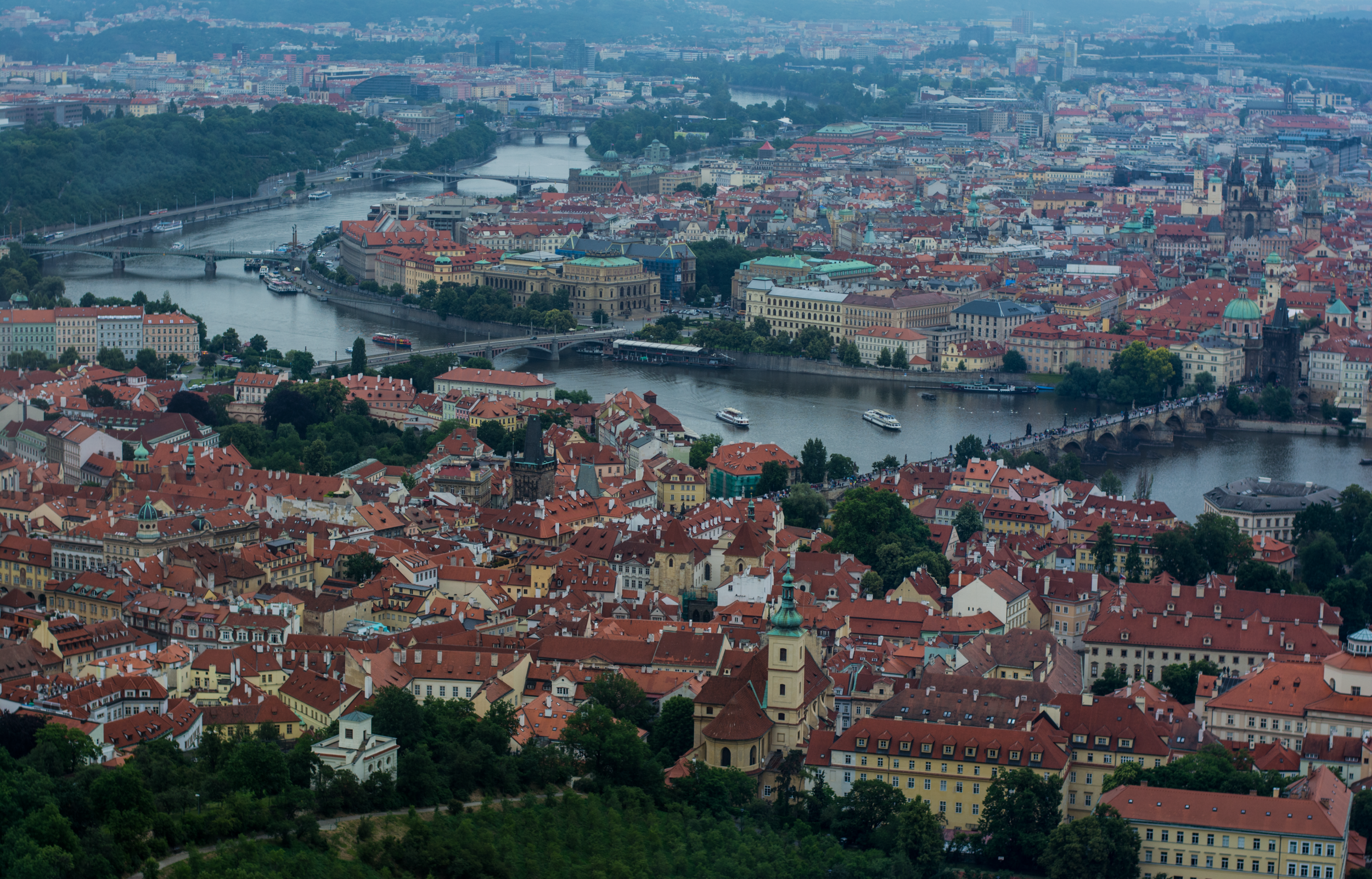 View of Prague