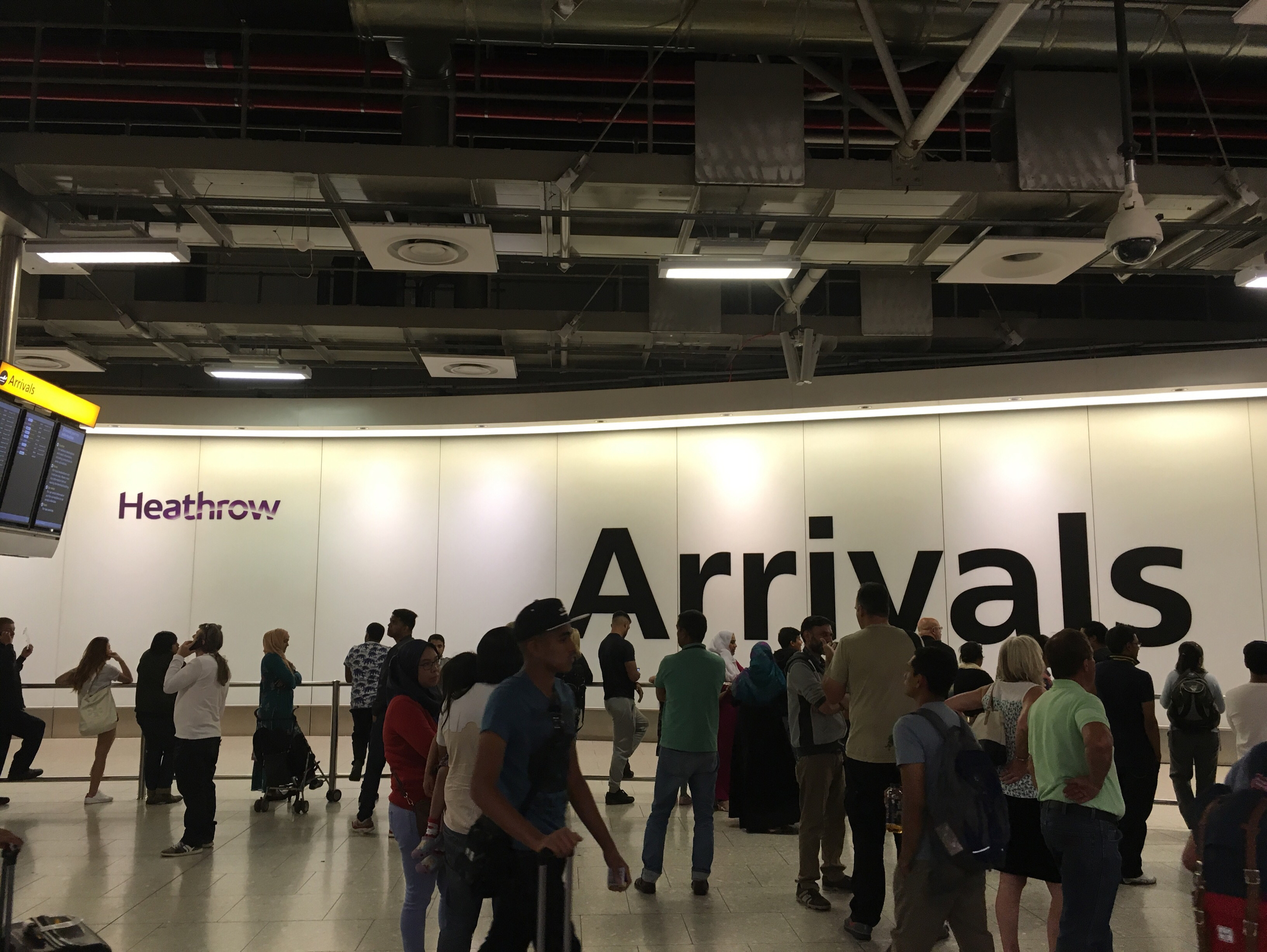 Arrival Section of Heathrow Airport