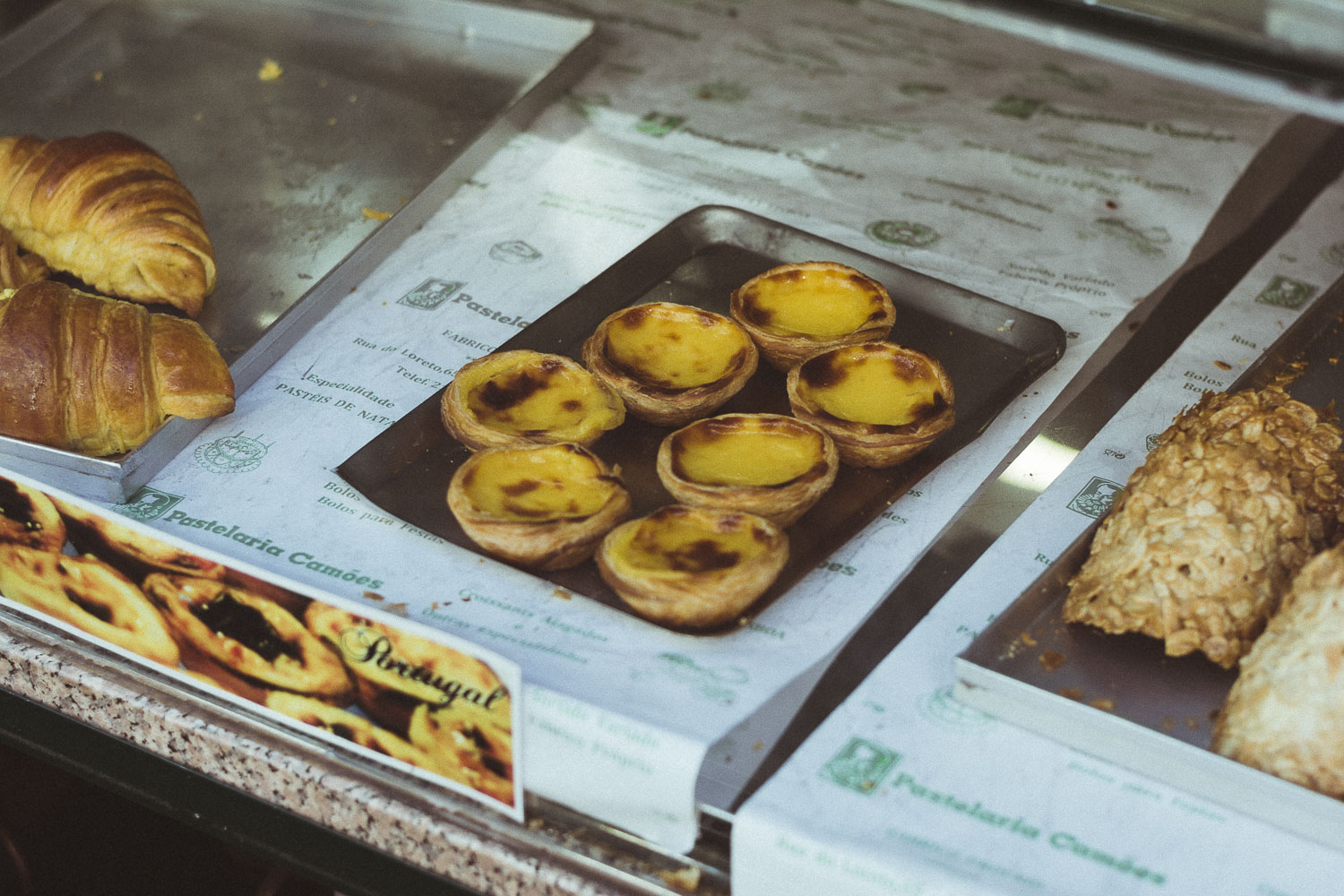 Croissant or Pastel De Nata