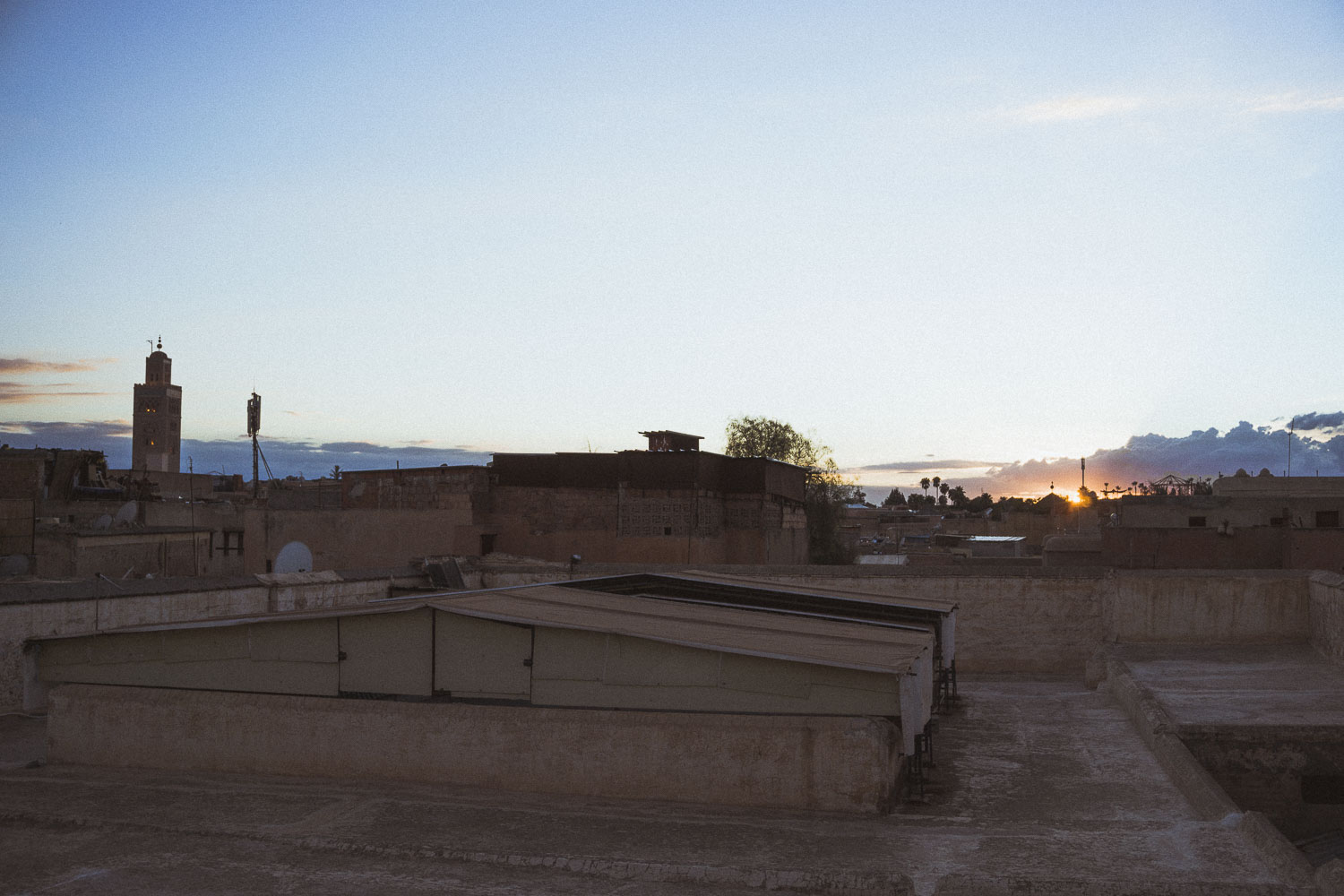 Sunset in Fez