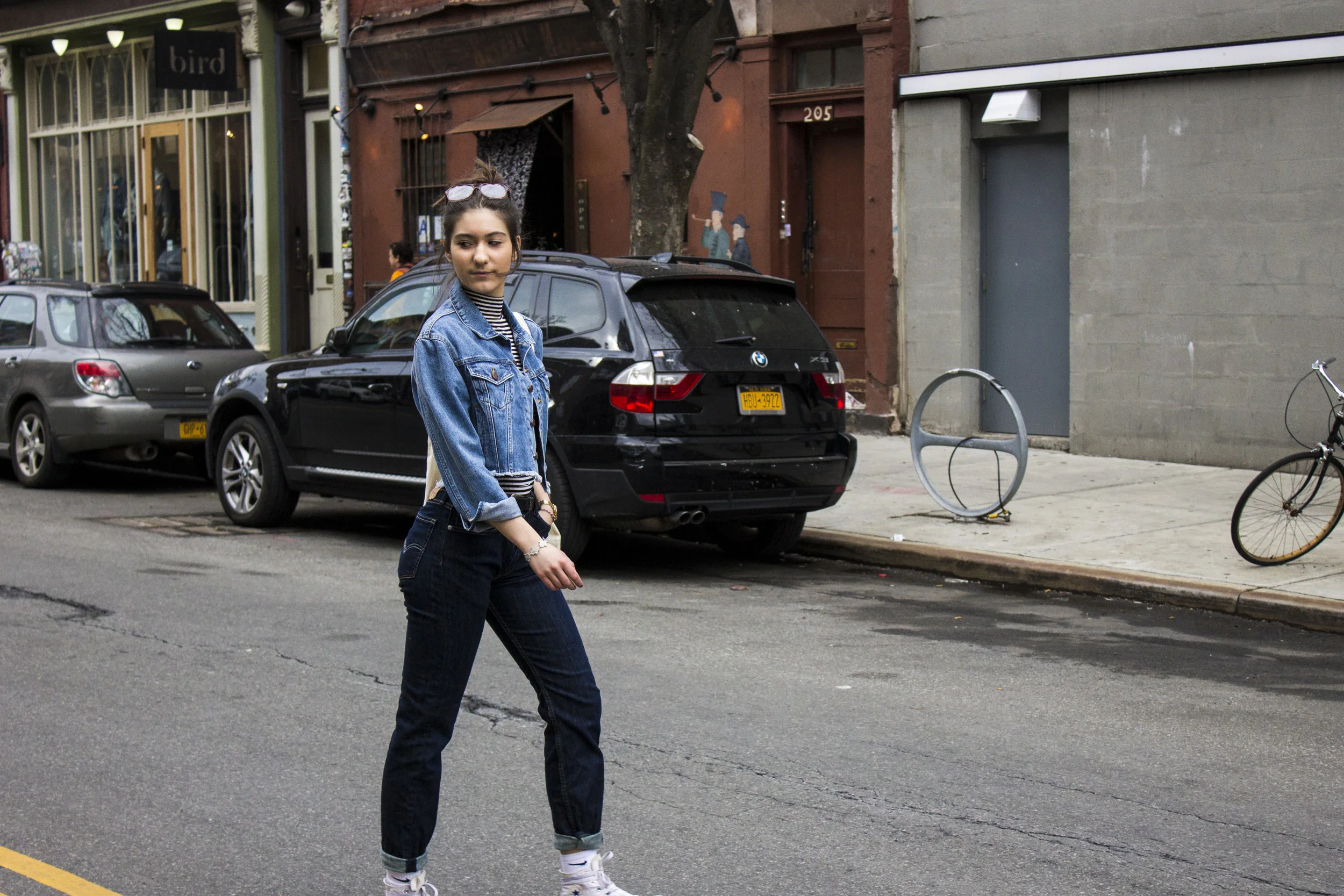Model: Pauline Lefebvre Clothing: Vintage Levi Strauss & Co. Spring/Summer '16 Collection Location: Williamsburg - Brooklyn, NY