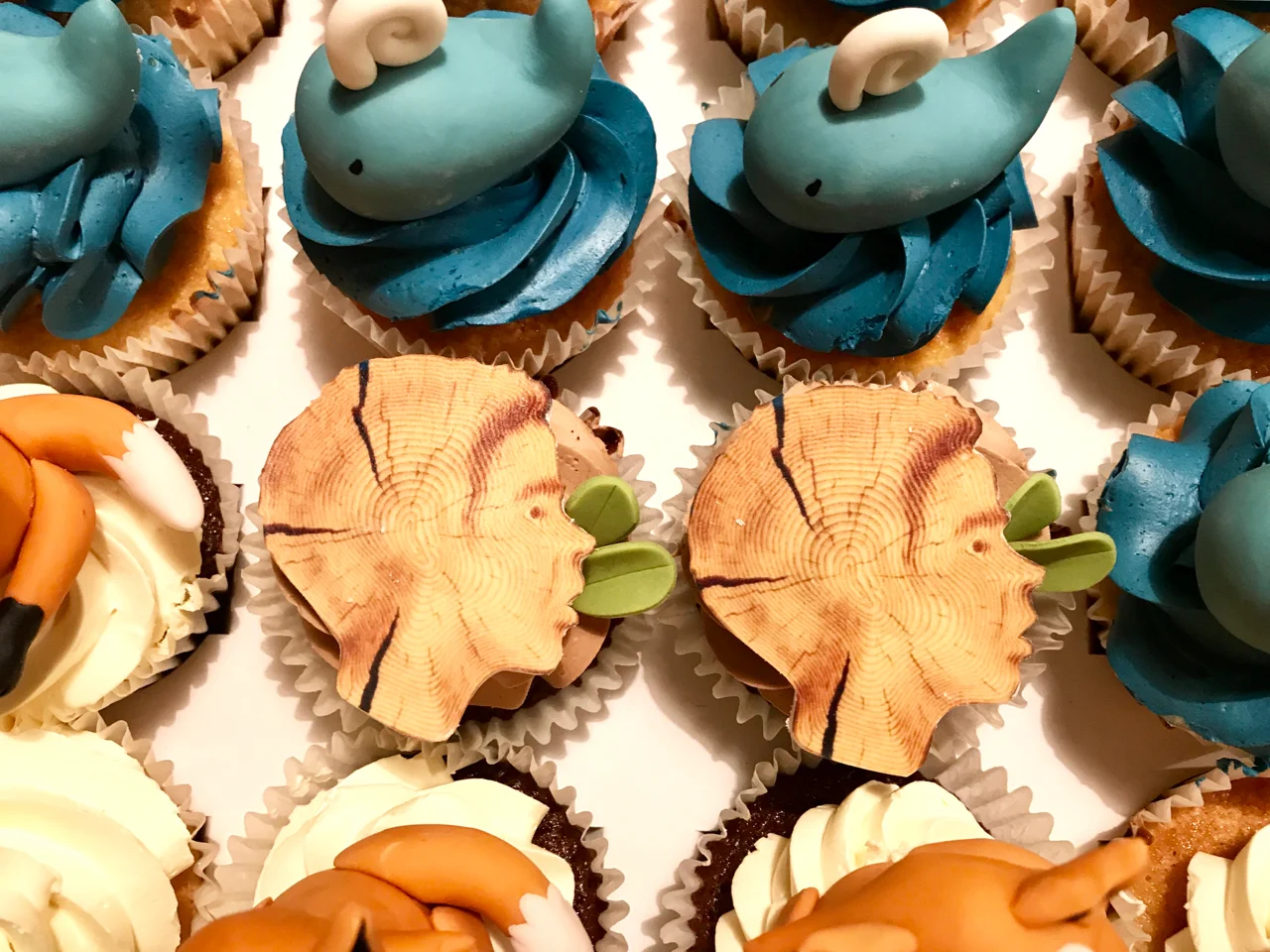Pinocchio cupcakes