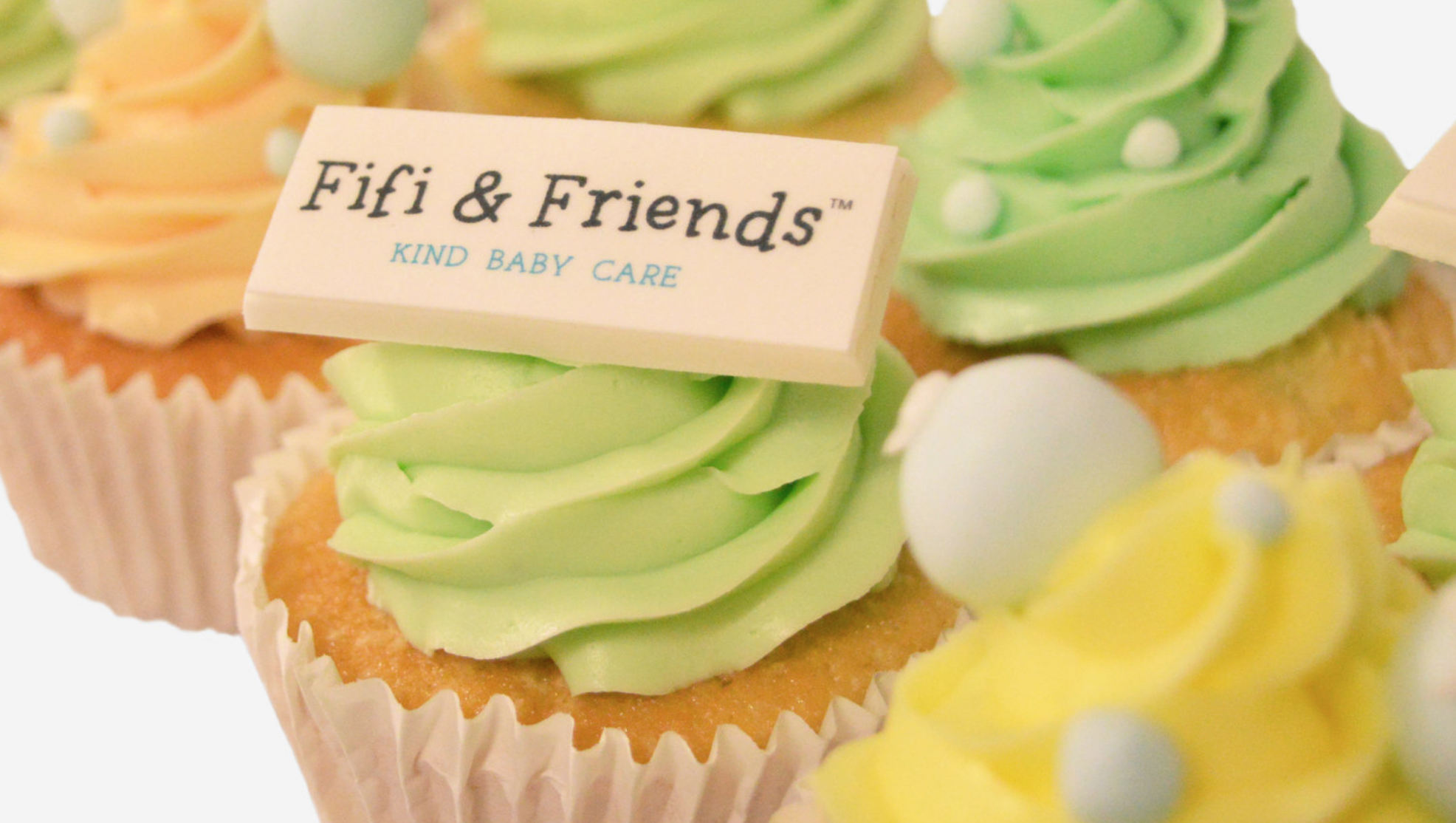 Edible image cupcakes for Fifi and Friends