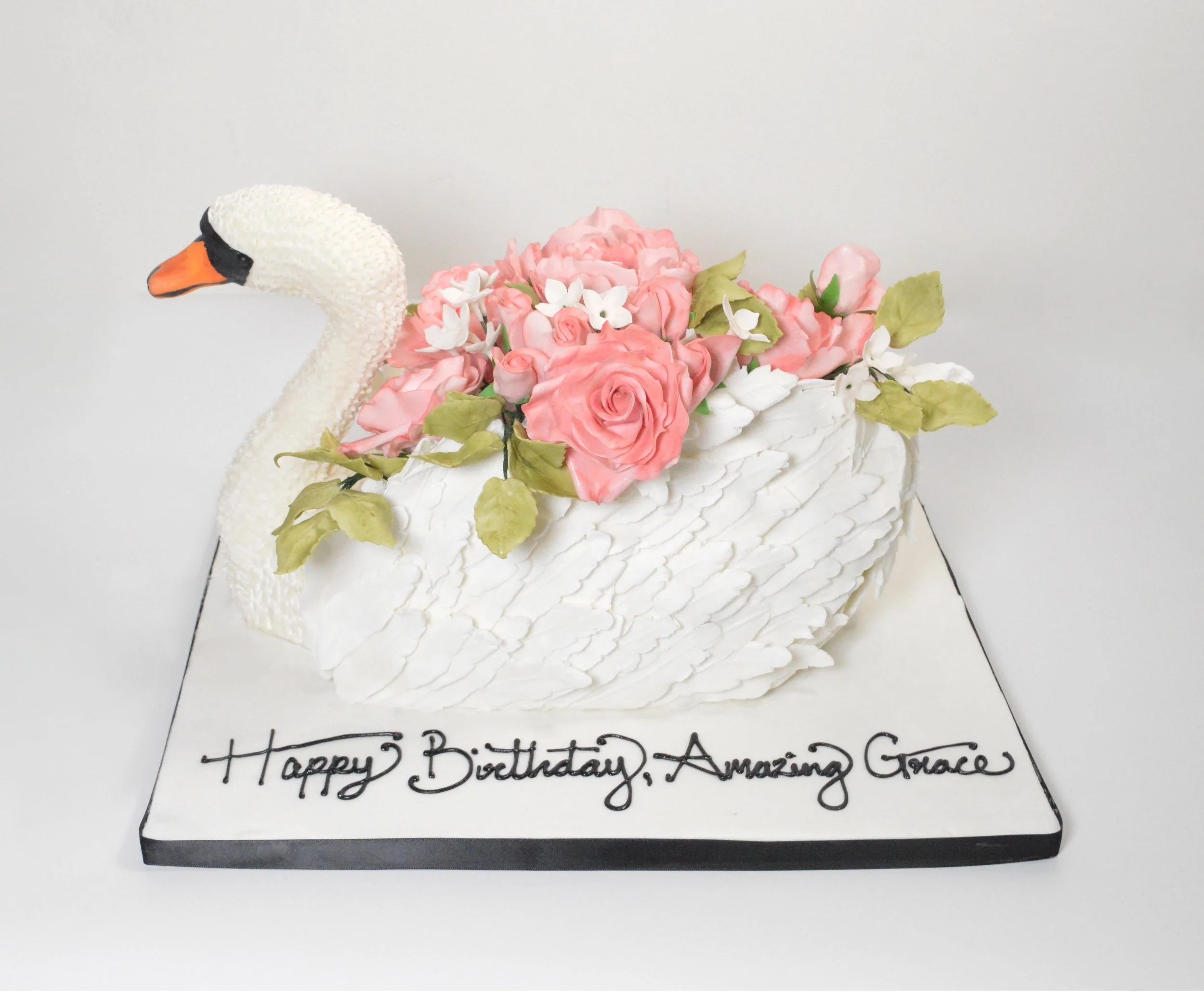 Swan cake