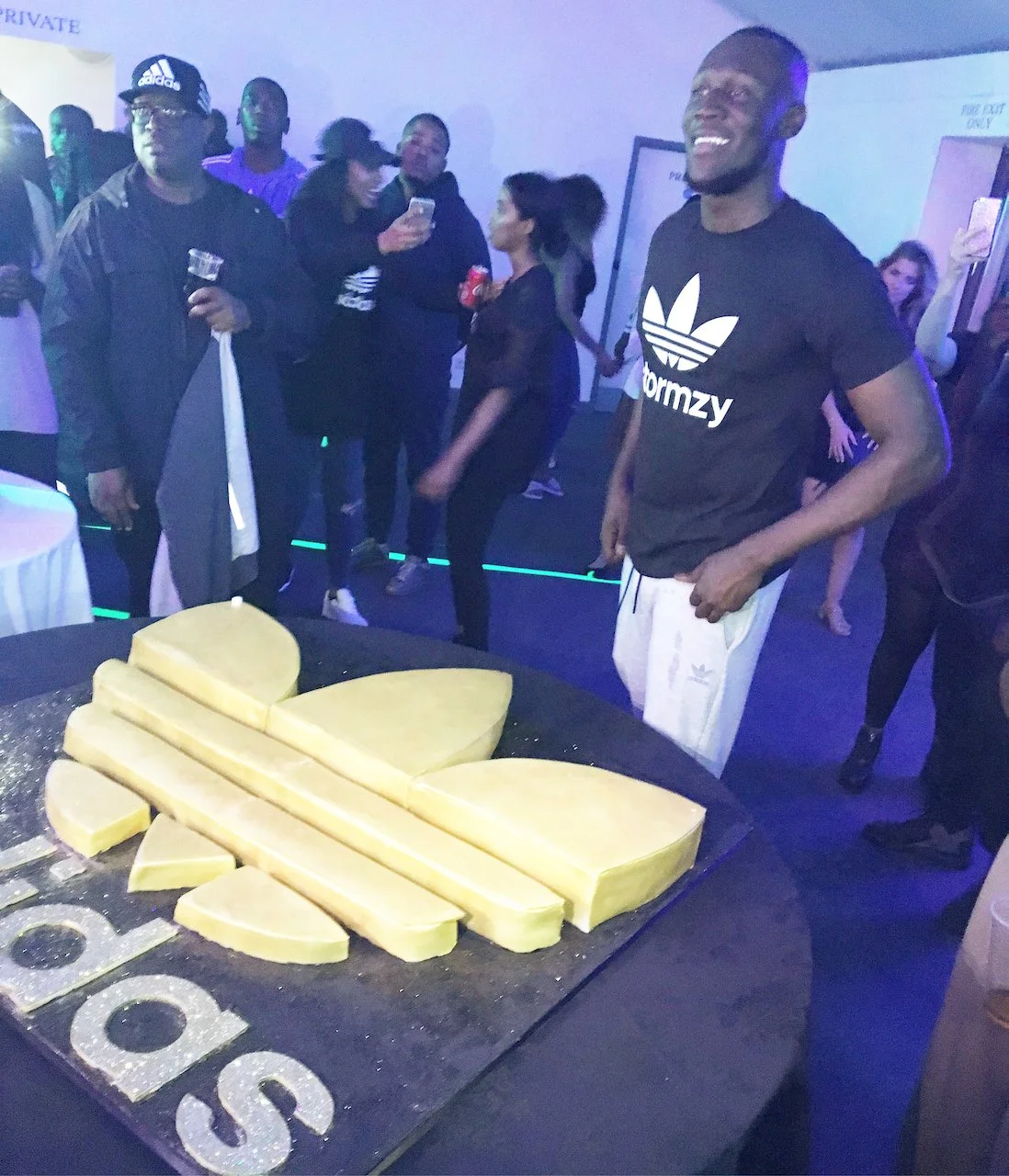 Adidas cake for Stormzy's birthday