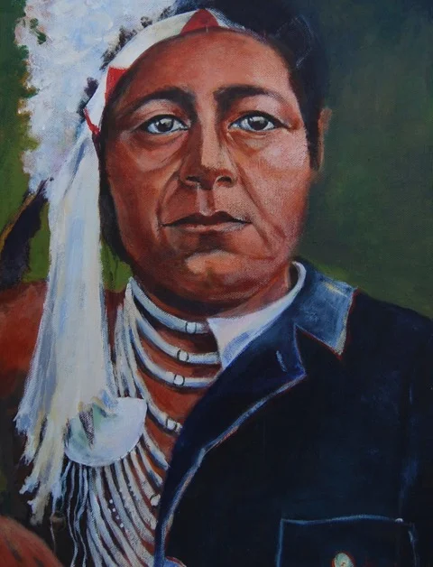The Interpreter 14"x11" Acrylic