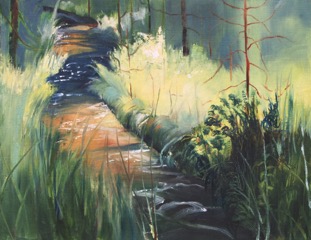 "In the Shade" | Oil | 16x20" | $485
