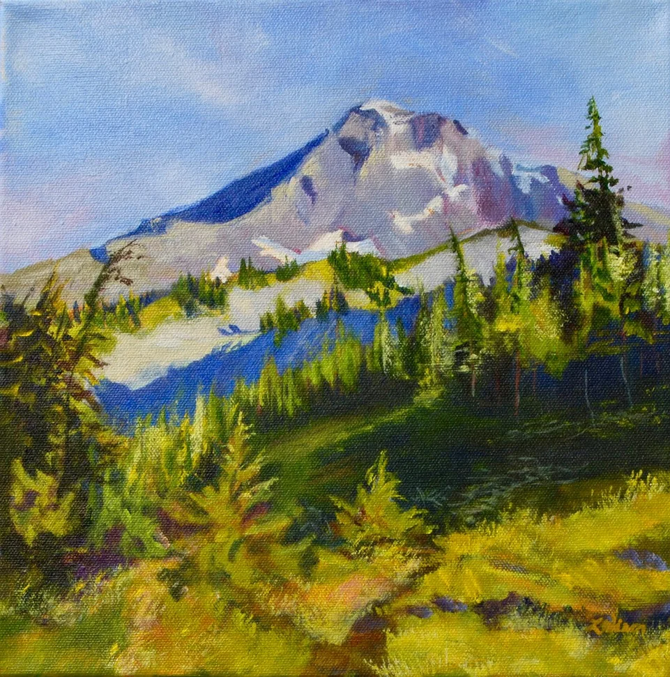 McNeil Vantage Point 12"x12" | acrylic on canvas | Lisa Wiser