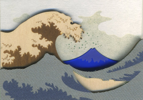 FABRIC change the color of fabric with laser engraving