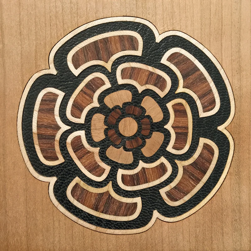 Bringing leather & wood together