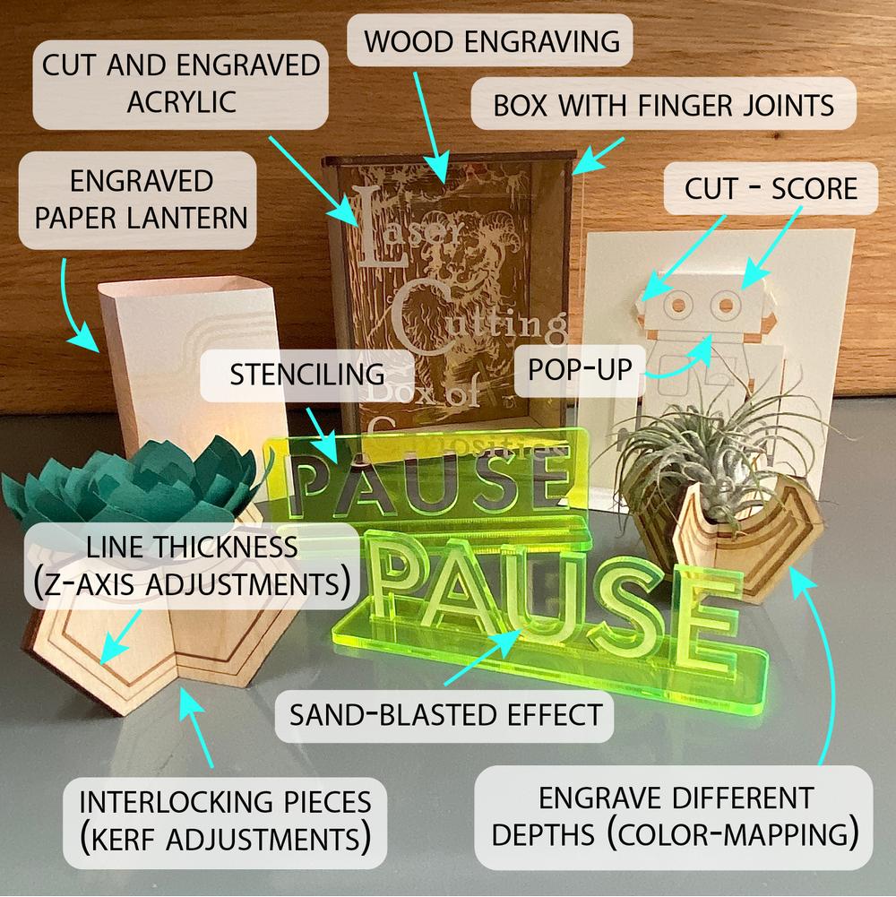 Laser Cutting Courses and Engraving Trainings for Artists and Educators