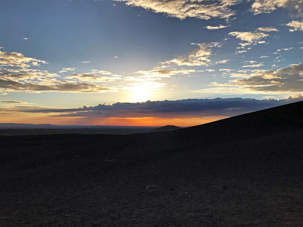 Snuset at Cerro Negro | Volcano Boarding in Nicaragua