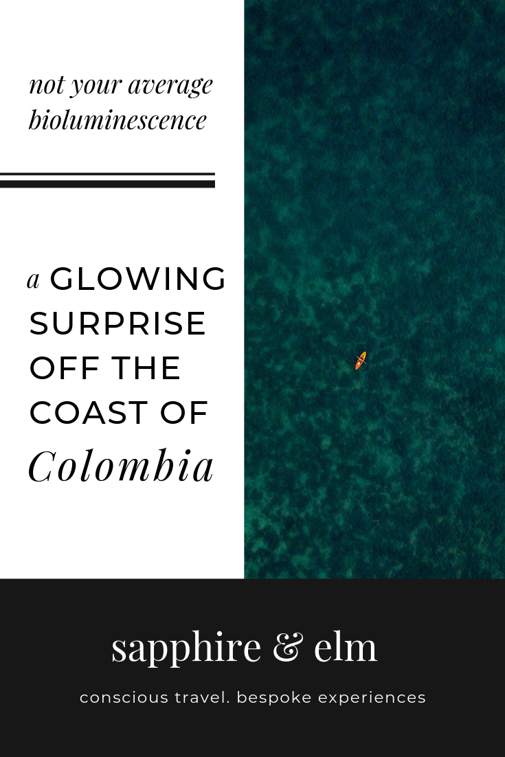 bioluminescent kayaking in Colombia | Sapphire & Elm Travel