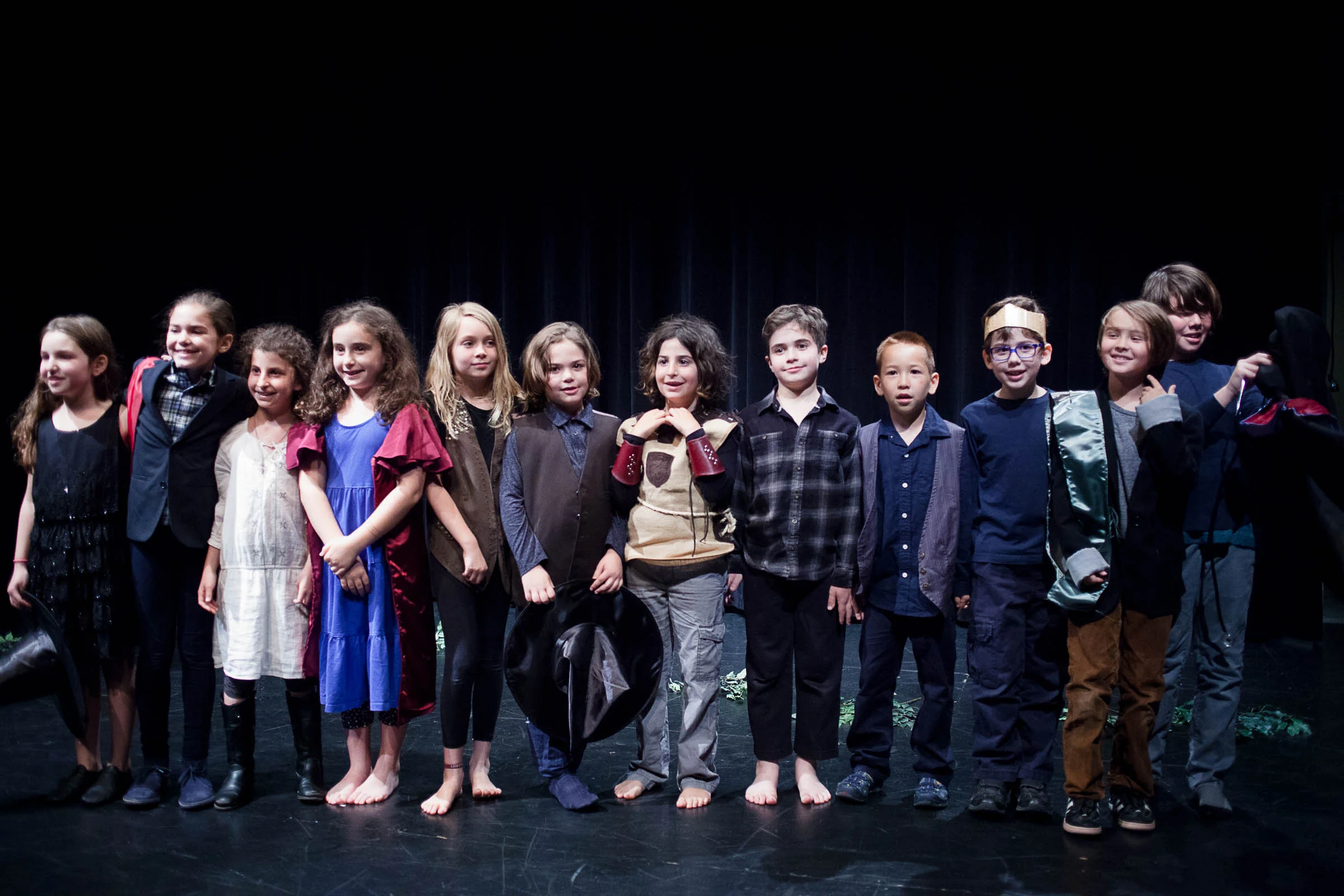 Curtain call. I guess the answer is - sign up for a theater class with a final performance in an actual theater! 