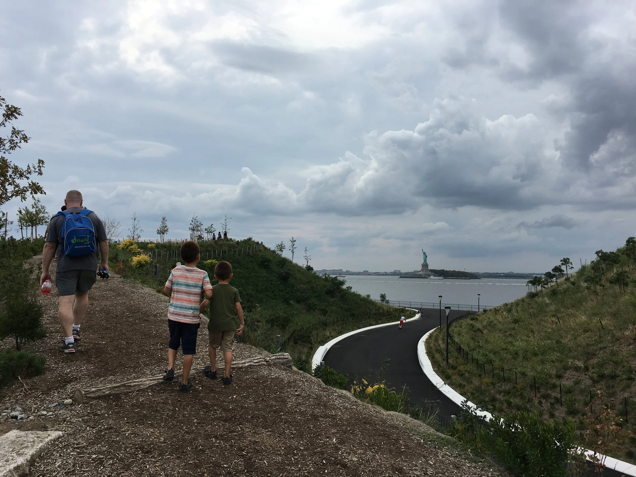 Without editing, this photo is rather flat - the colors are dull and washed out. While it was a bit of an overcast day, this photo does not reflect how I experienced and remember the moment.