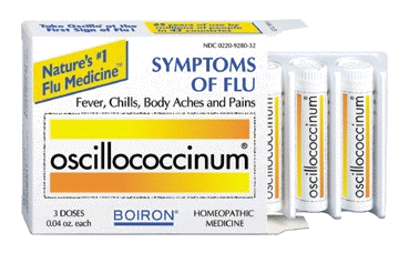 OSCILLOCOCCINUM TREATS FLU SYMPTOMS FAST