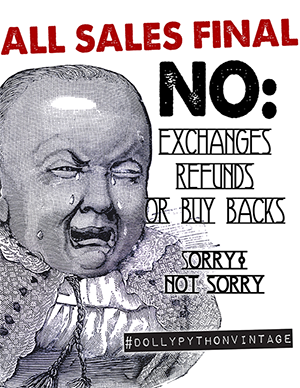 In Store Signage : All Sales Final