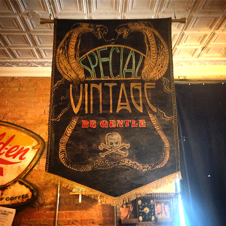Special Vintage In Store Signage